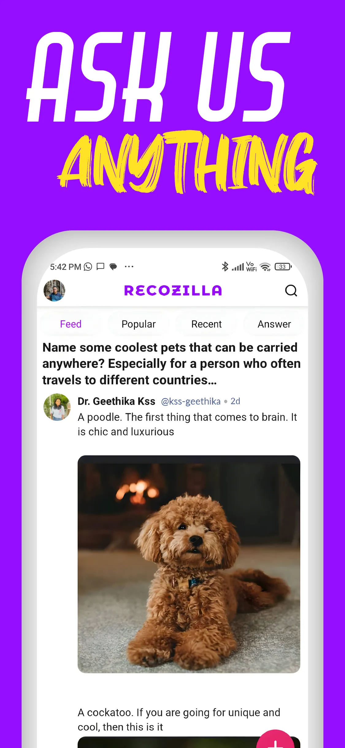 Recozilla | Indus Appstore | Screenshot