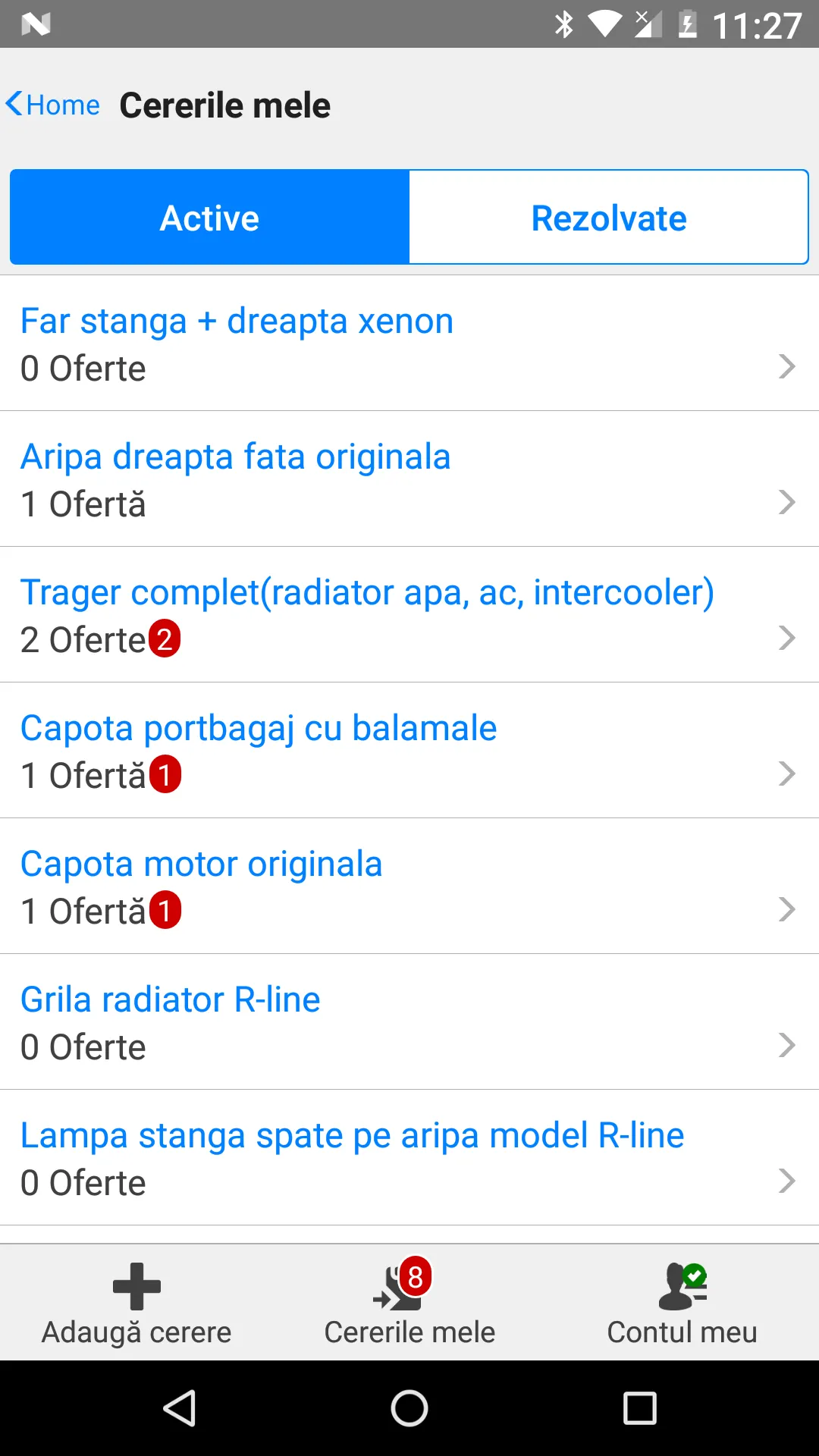 Piese auto noi si dezmembrari | Indus Appstore | Screenshot