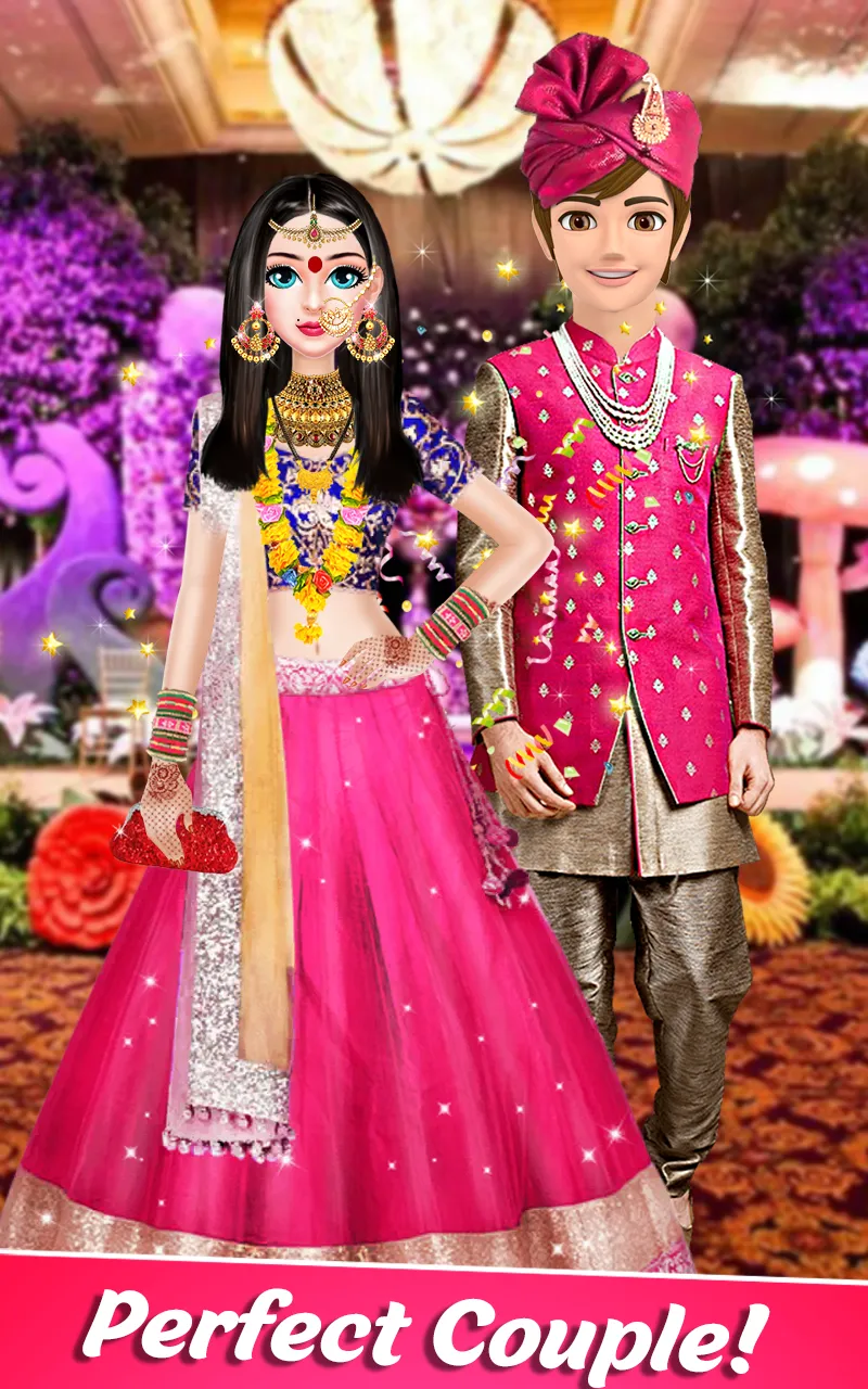 Indian Wedding Makeup Dress up | Indus Appstore | Screenshot