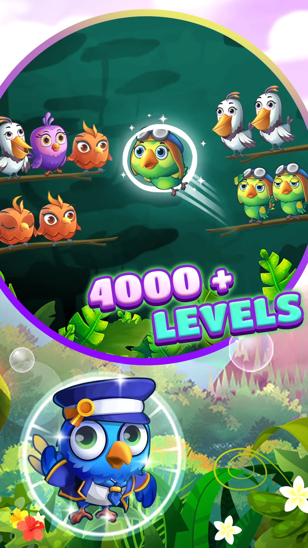 Bird Sort Puzzle: Color Game | Indus Appstore | Screenshot