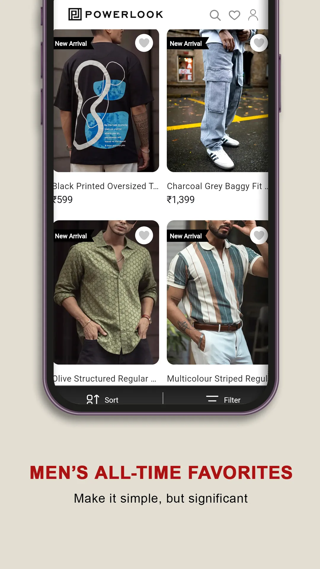 POWERLOOK Men's Fashion | Indus Appstore | Screenshot