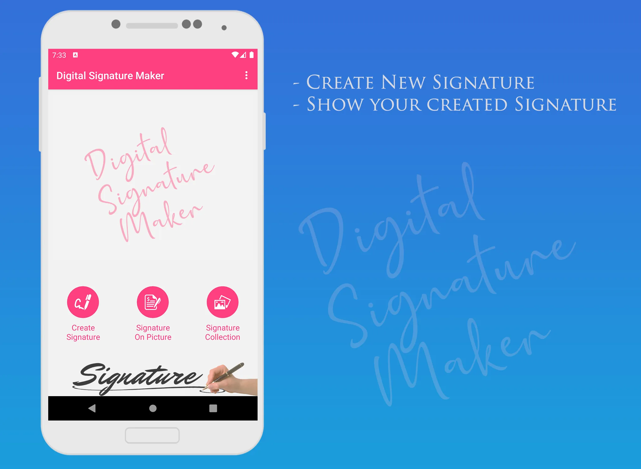 Digital Signature Maker | Indus Appstore | Screenshot