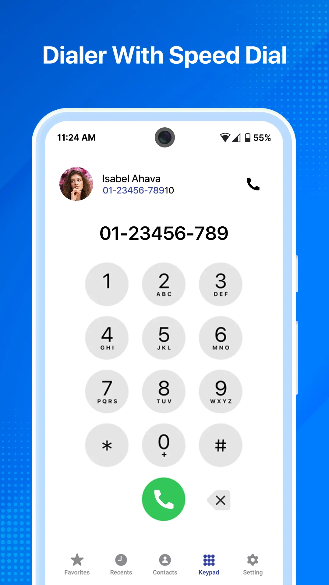 Contacts - Phone Dialer | Indus Appstore | Screenshot