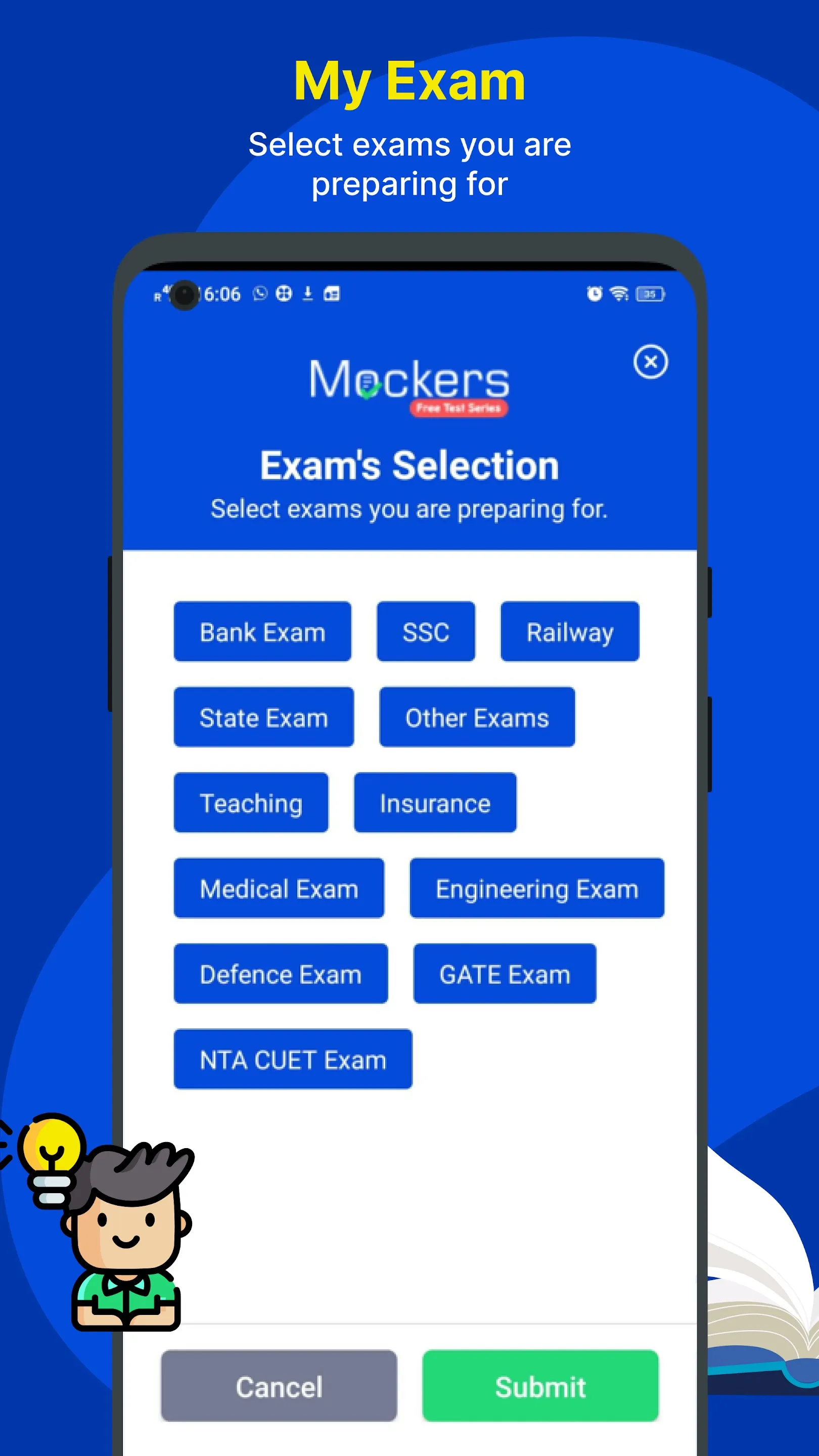 Mock Test,Test Series-Mockers | Indus Appstore | Screenshot
