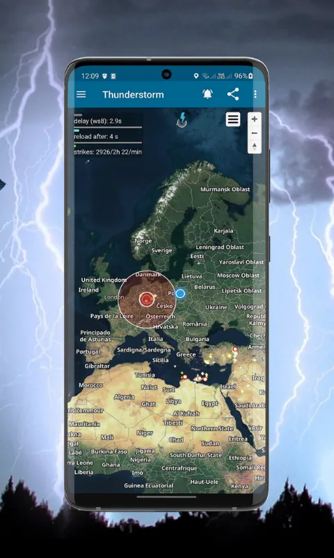 Thunderstorm- weather warnings | Indus Appstore | Screenshot