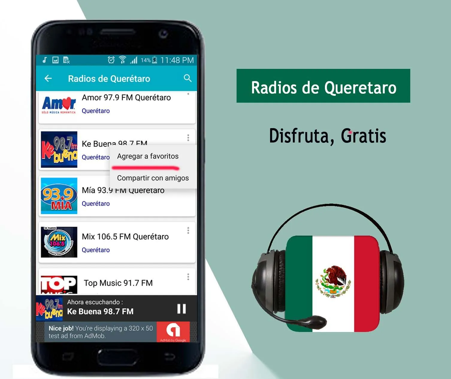 Radios de Queretaro | Indus Appstore | Screenshot