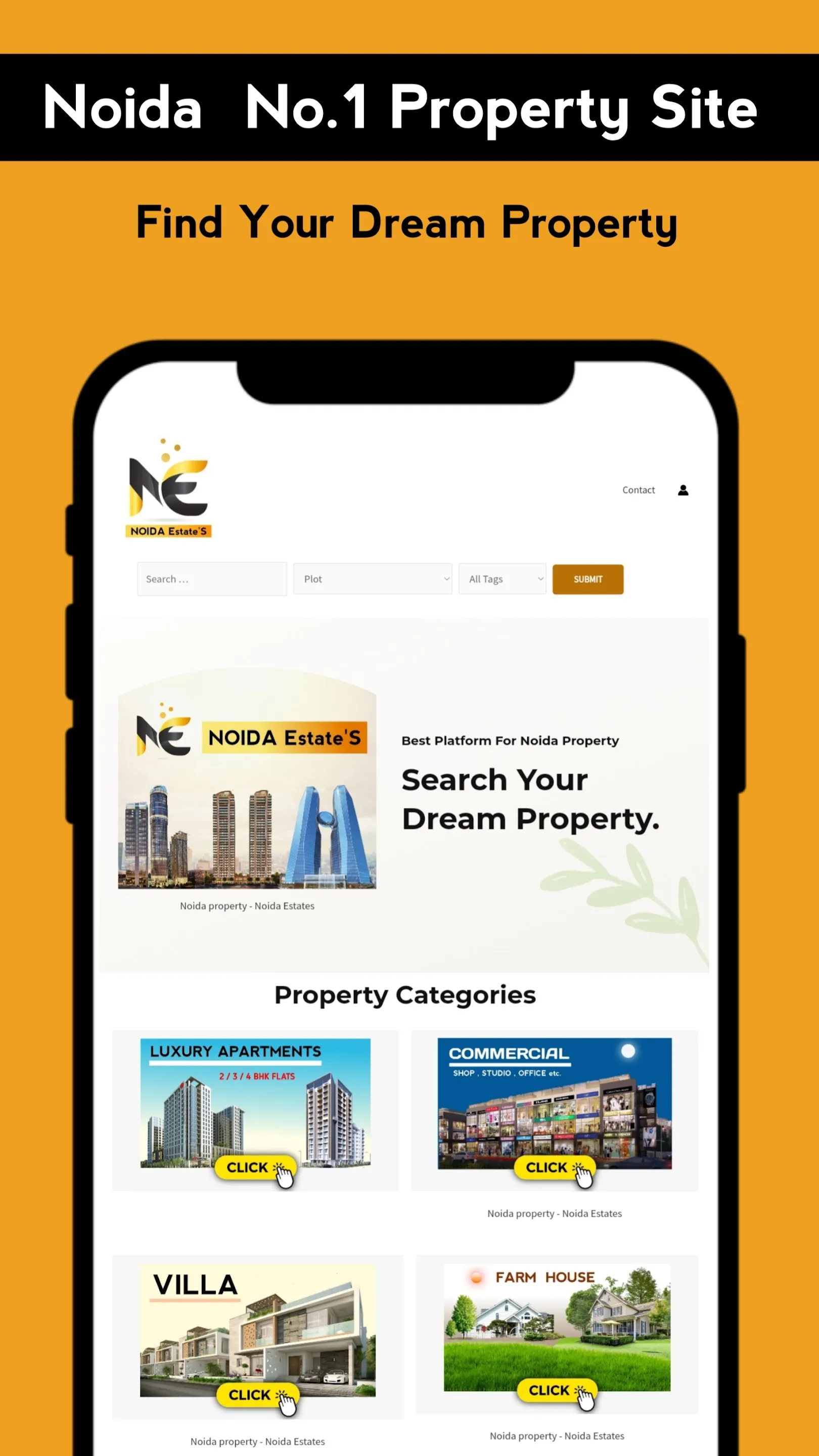 Noida Estates  Noida Property | Indus Appstore | Screenshot