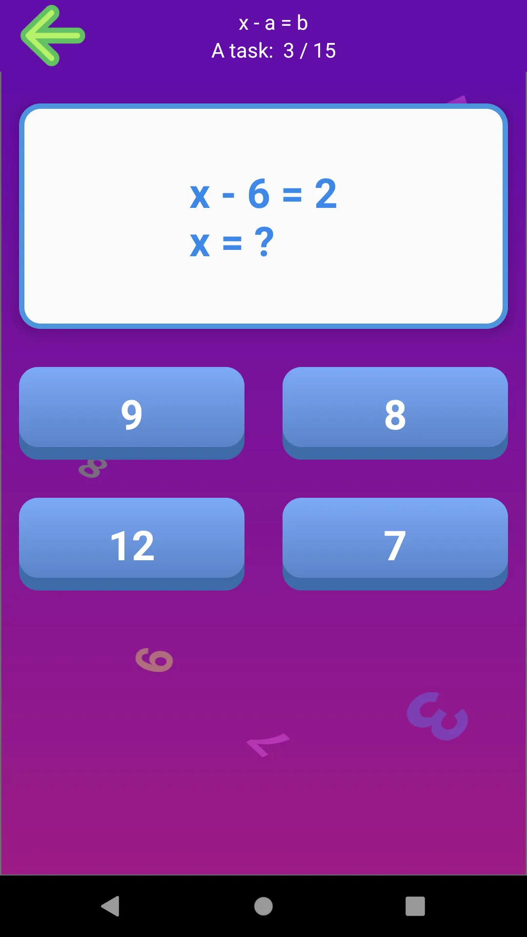 Linear Equations Trainer | Indus Appstore | Screenshot