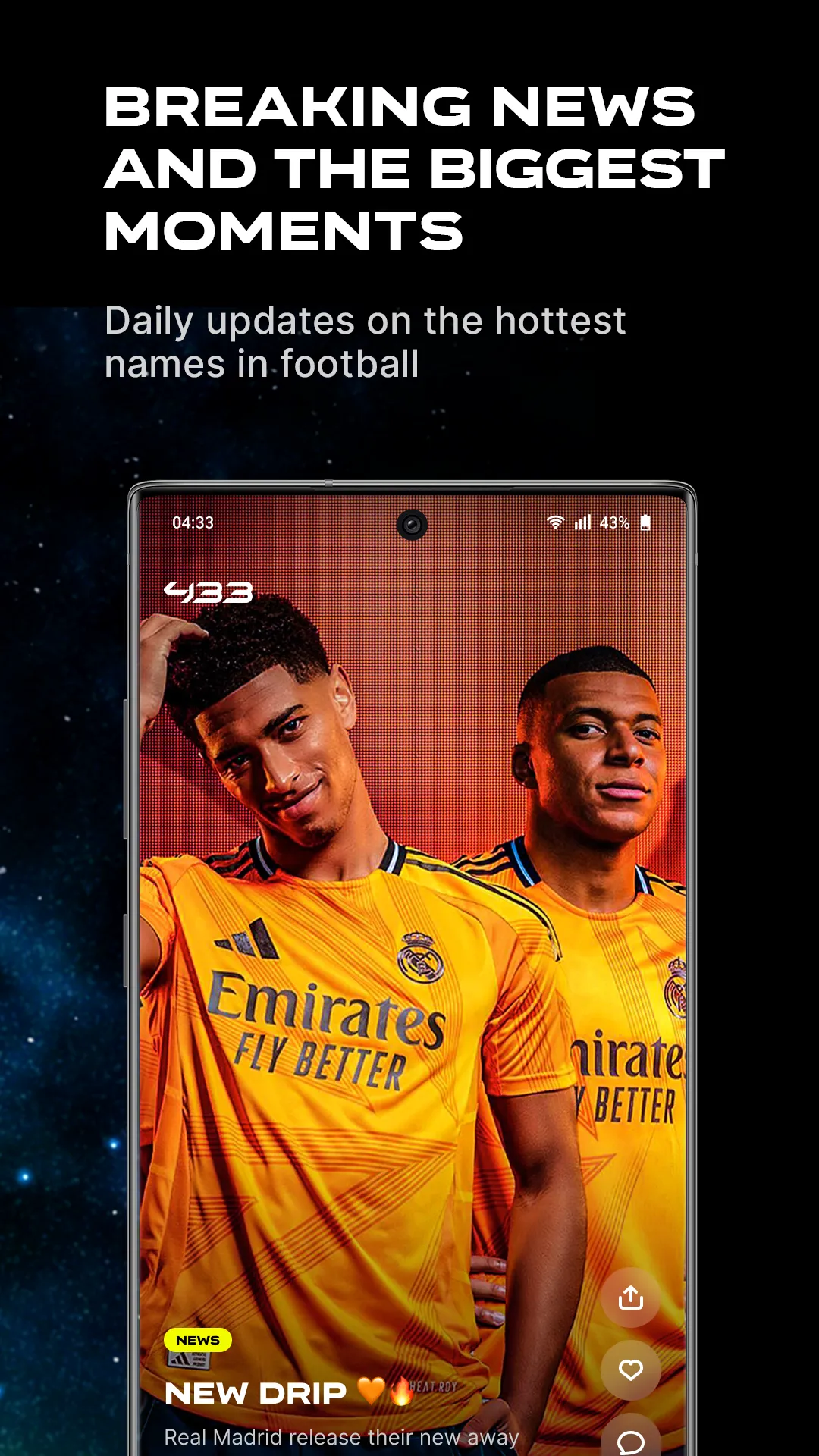 433 | The Home of Football | Indus Appstore | Screenshot