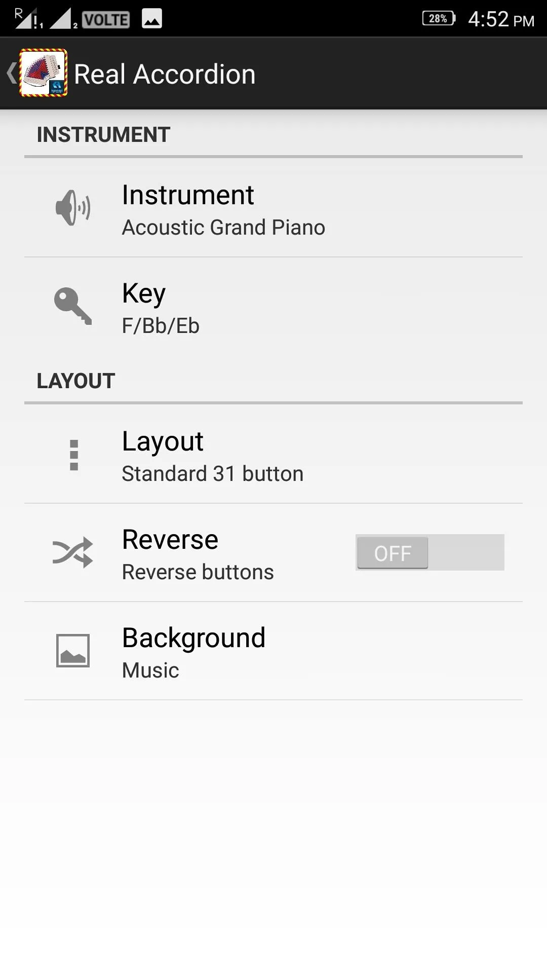 Real Accordion | Indus Appstore | Screenshot