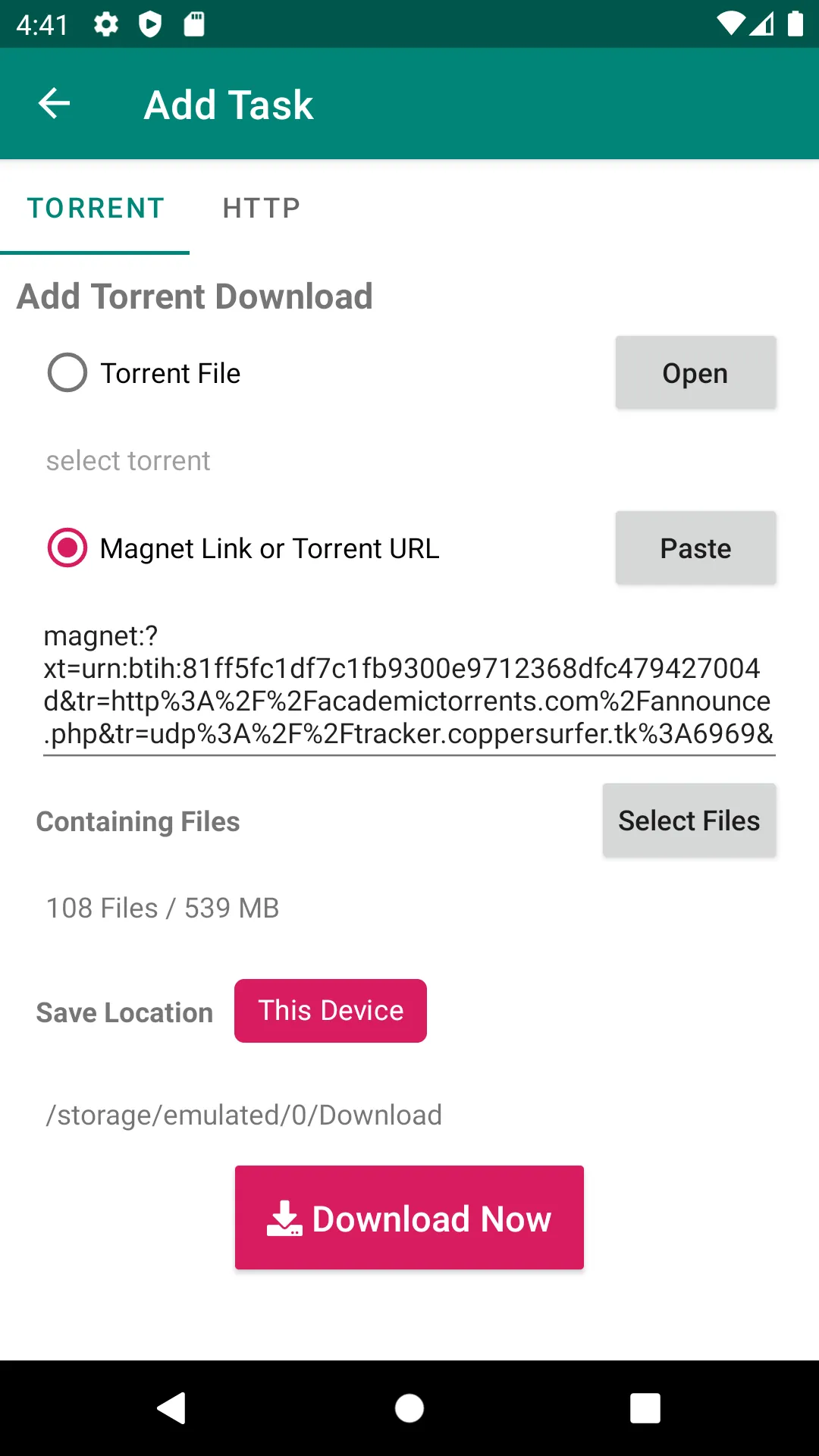 BitComet - Download Torrent | Indus Appstore | Screenshot