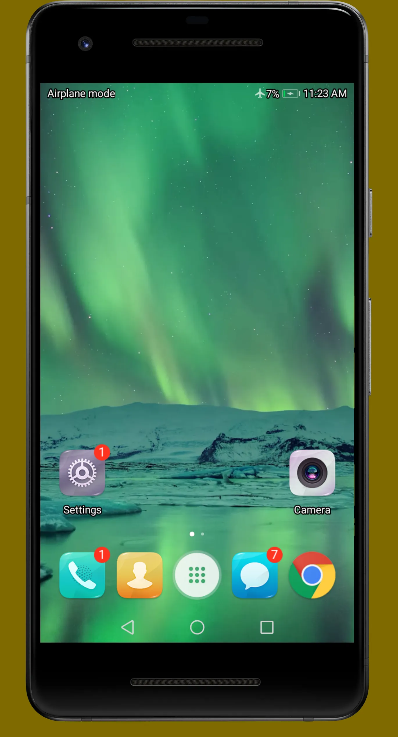 Northern Lights Live Wallpaper | Indus Appstore | Screenshot