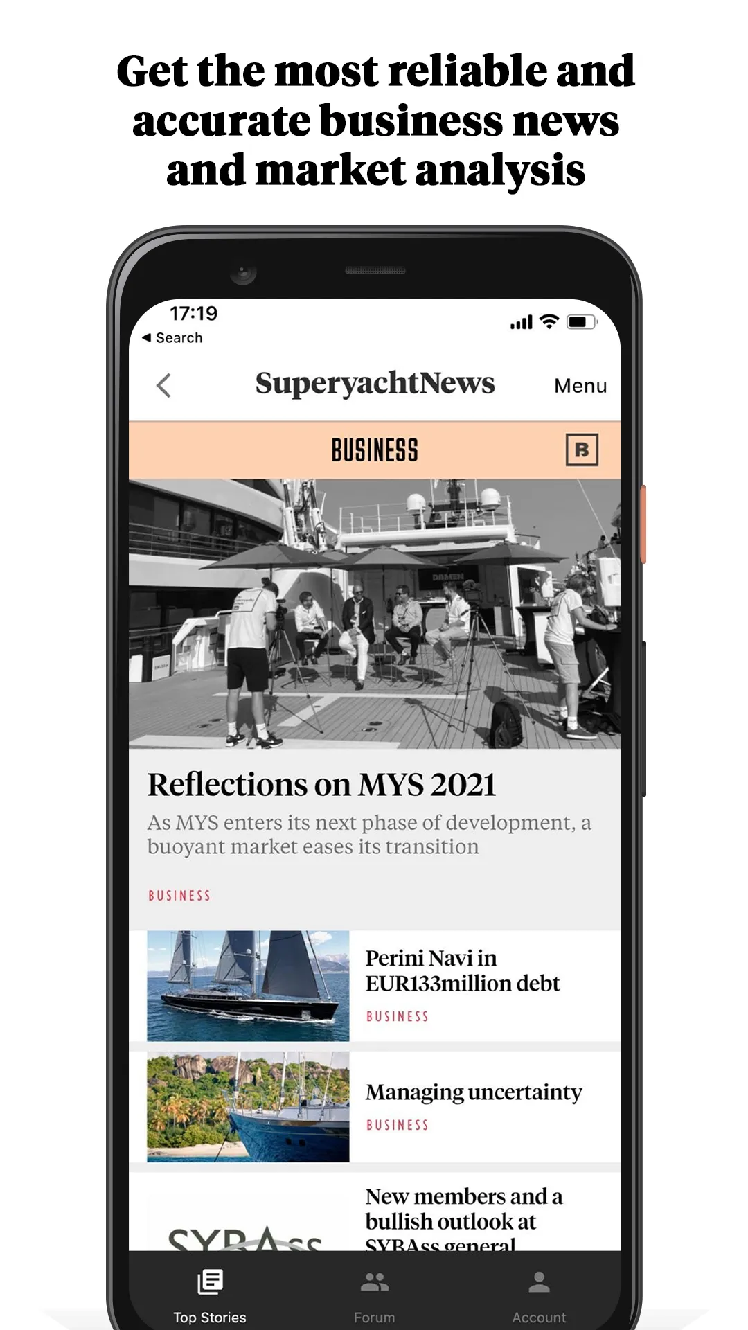 Superyacht News | Indus Appstore | Screenshot