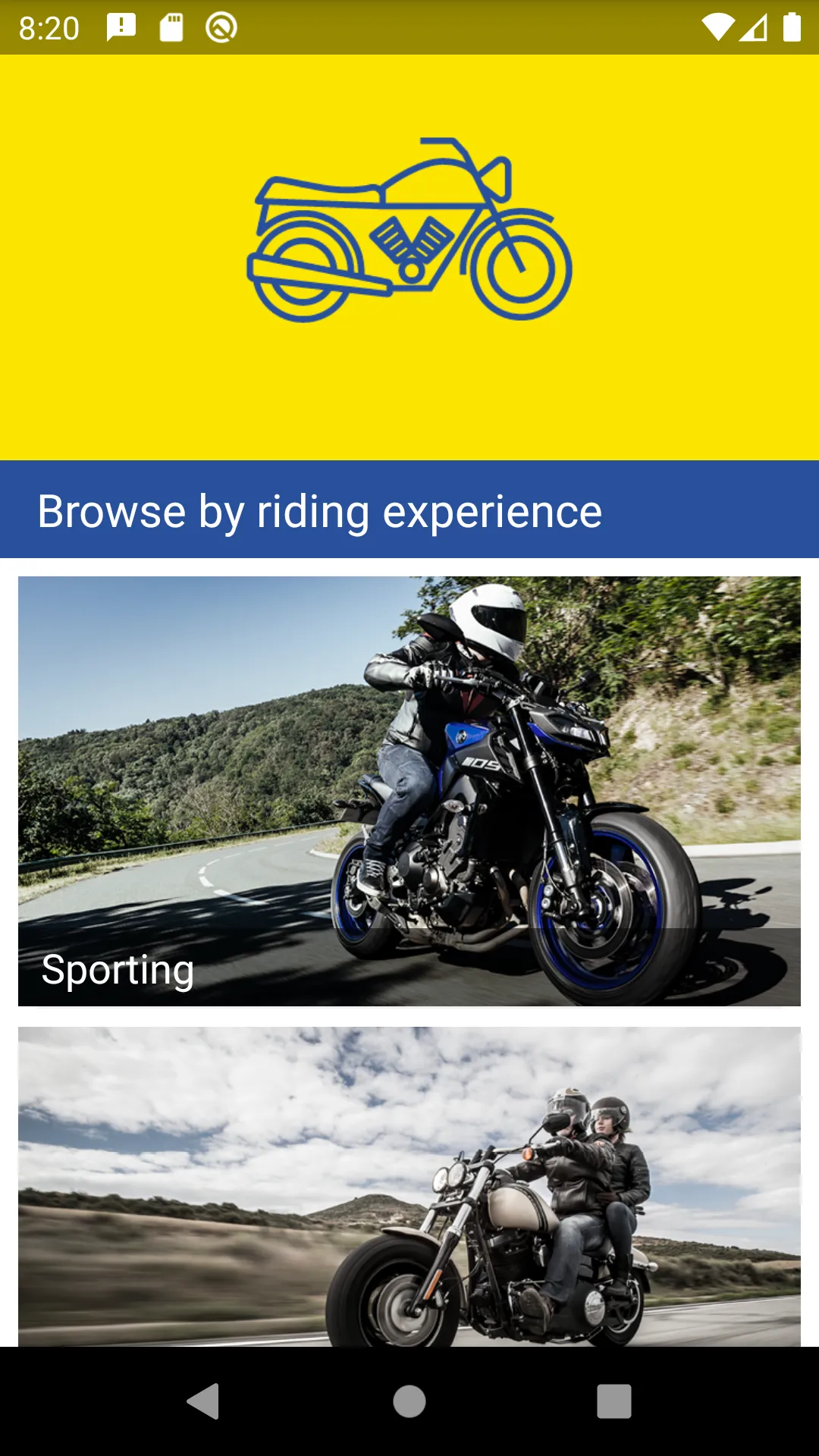 Michelin Motorcycle Riders | Indus Appstore | Screenshot