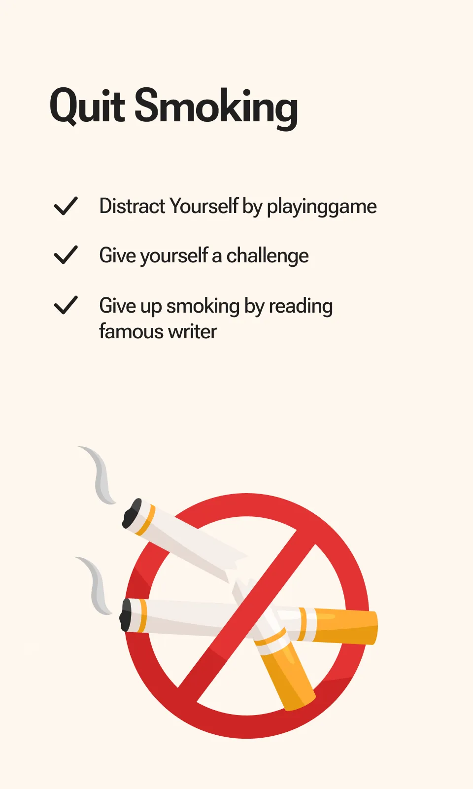 Quit Cigarette Smoking | Indus Appstore | Screenshot