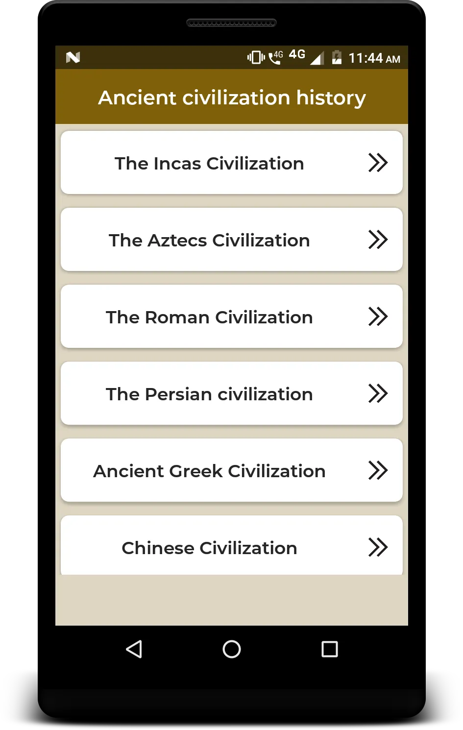 Ancient civilization history | Indus Appstore | Screenshot