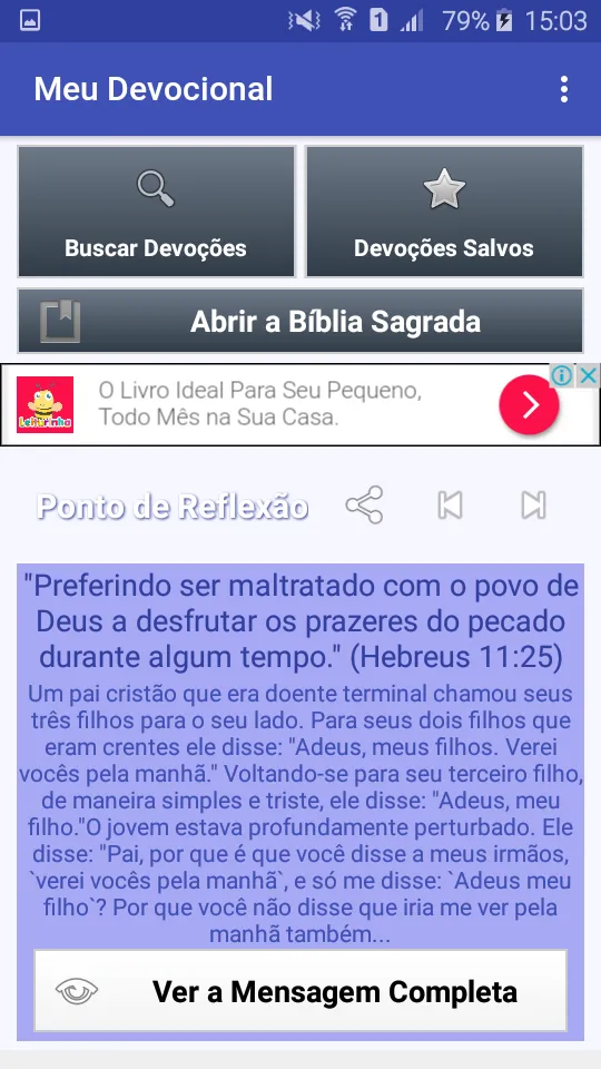 Meu Devocional Diário | Indus Appstore | Screenshot