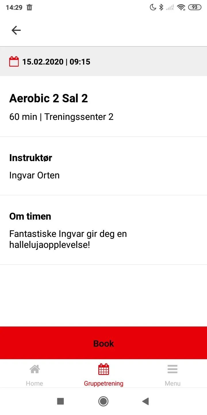 Min Trening | Indus Appstore | Screenshot