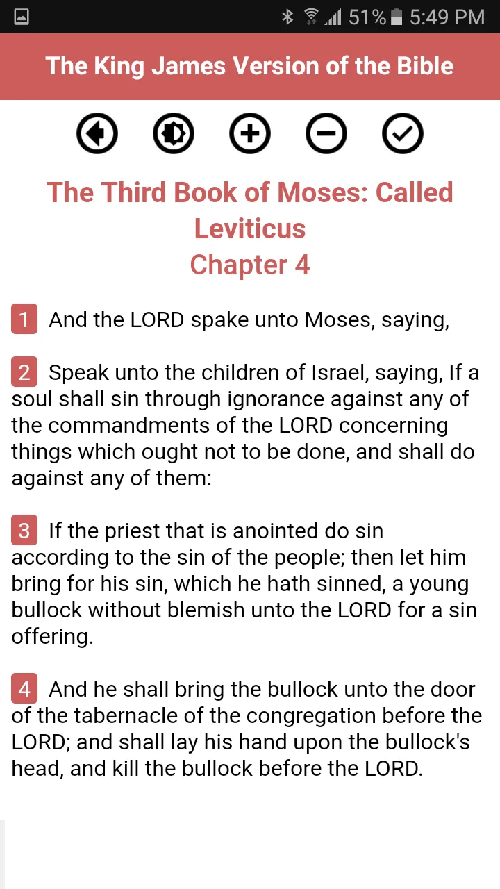 Bible King James | Indus Appstore | Screenshot