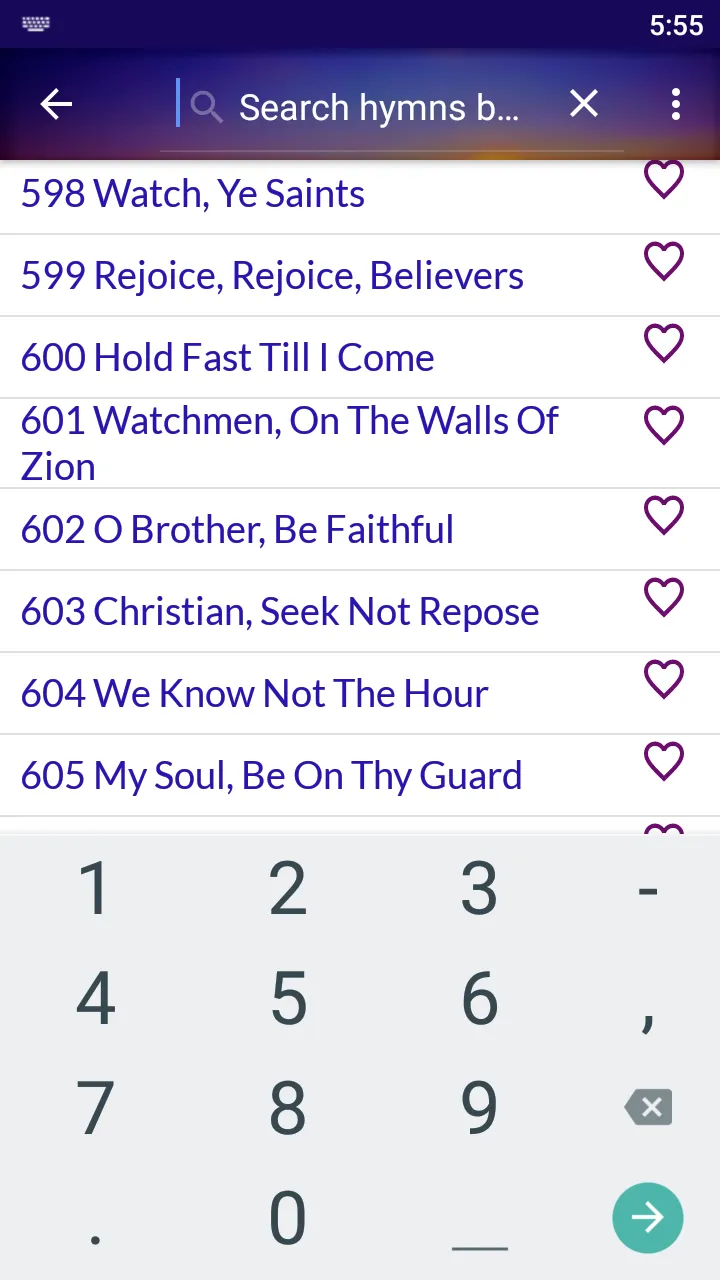 Songs For Worship, SDA Hymnal. | Indus Appstore | Screenshot