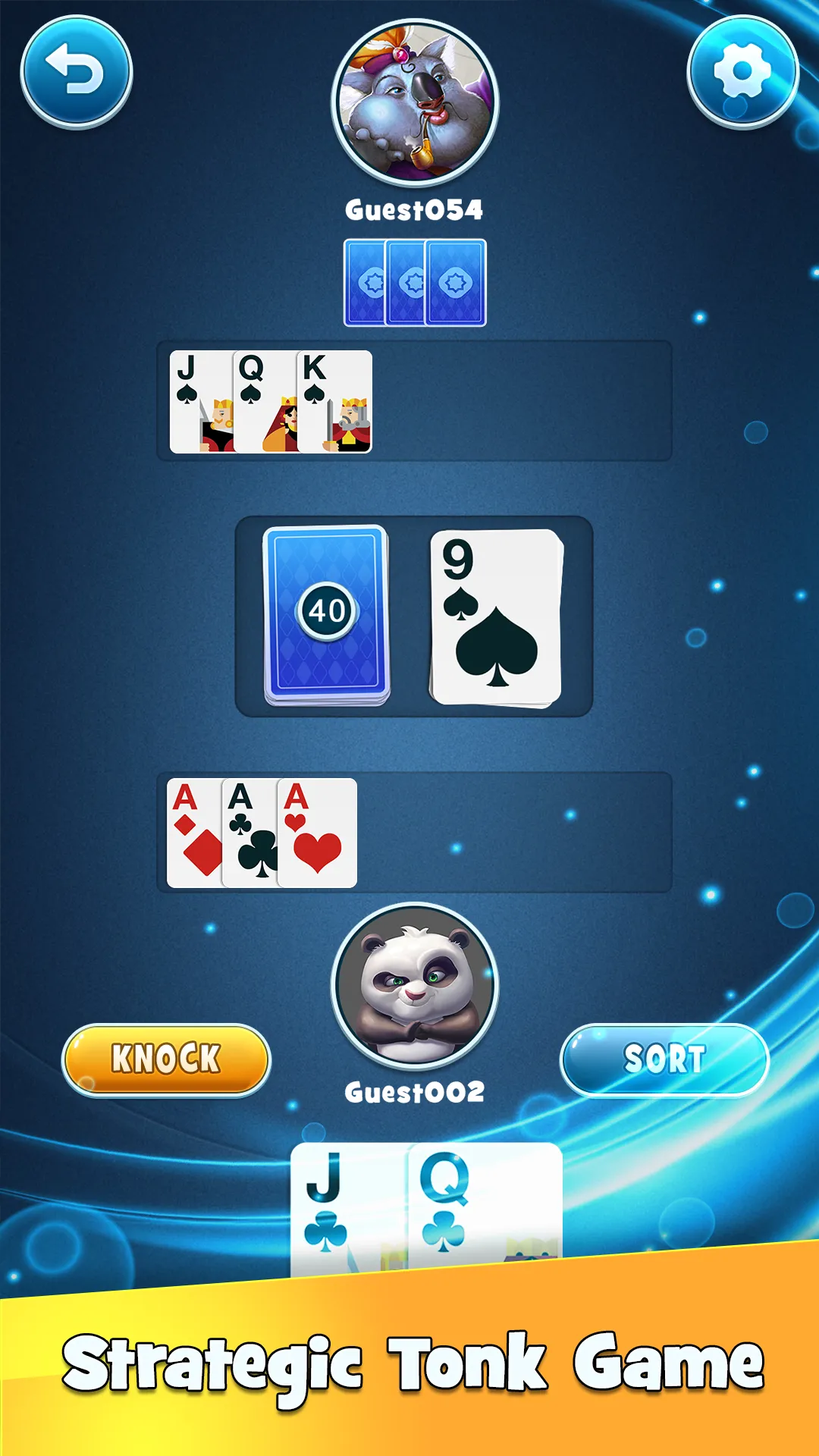 Tonk Card Game - Live | Indus Appstore | Screenshot