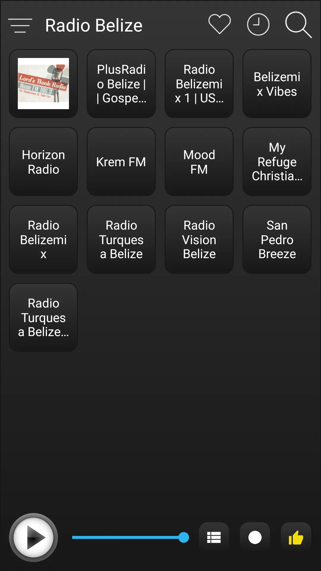 Belize Radio Stations Online - | Indus Appstore | Screenshot