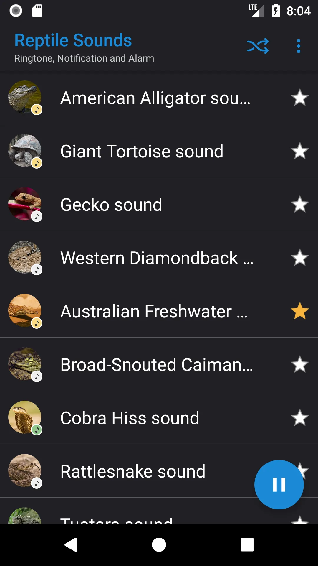 Reptile Sounds | Indus Appstore | Screenshot