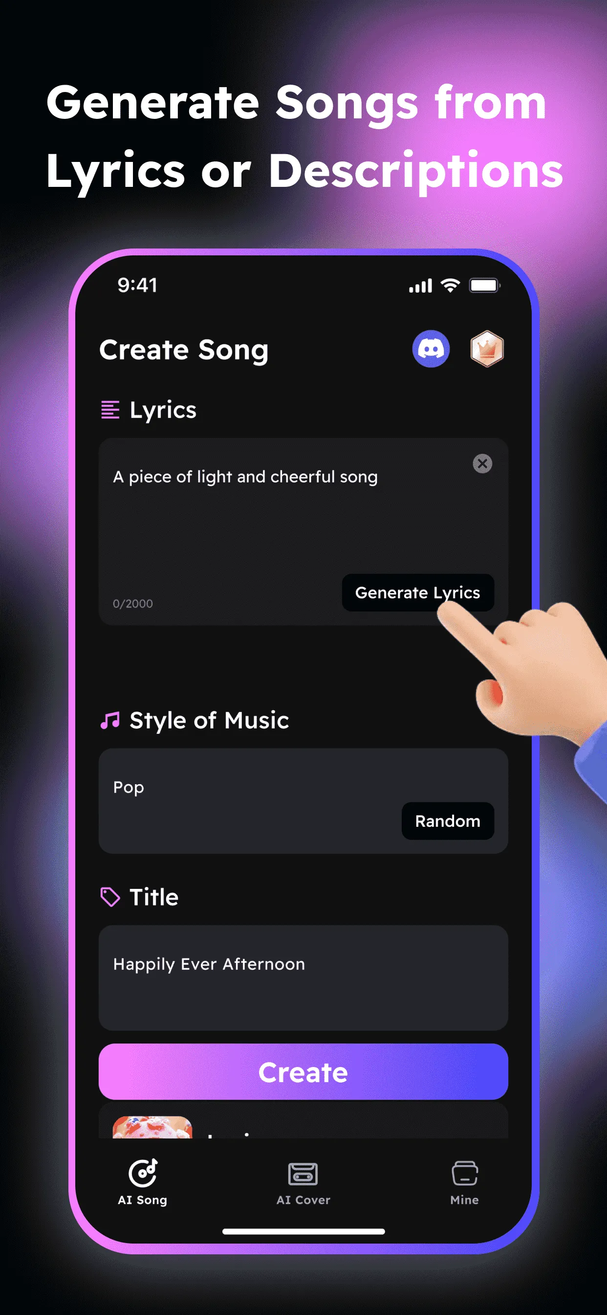 Music Maker: AI Song Generator | Indus Appstore | Screenshot