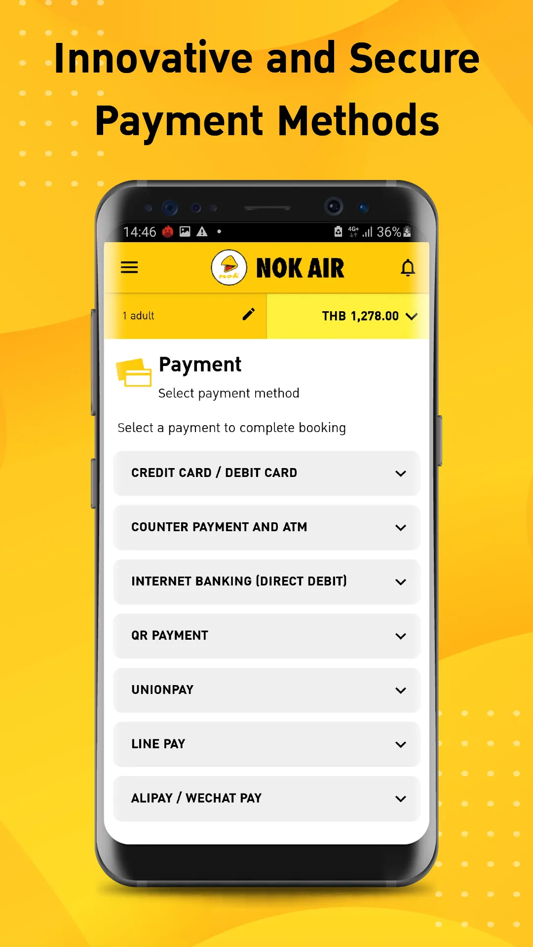 Nok Air | Indus Appstore | Screenshot