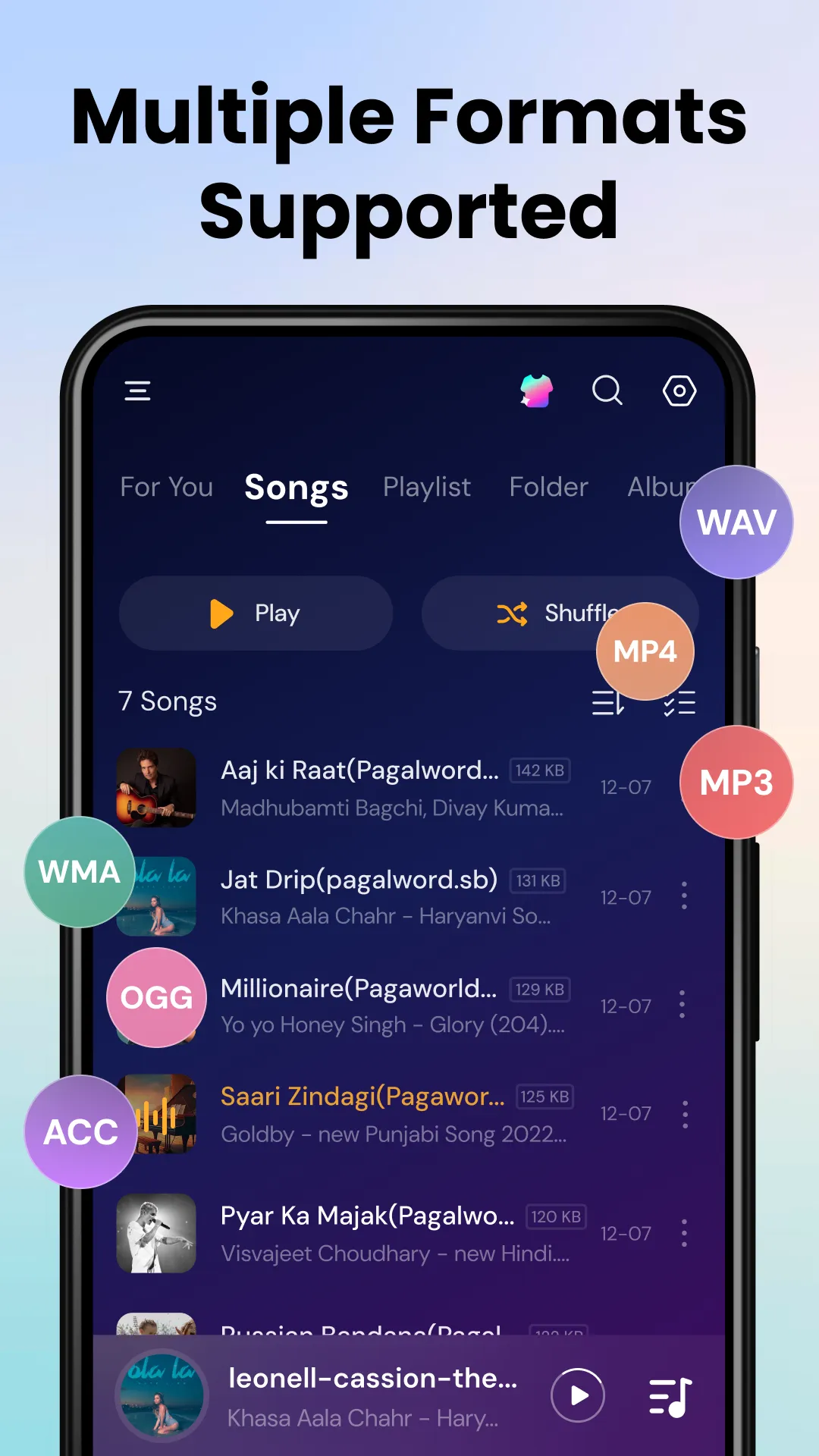 Music Player & MP3 Player | Indus Appstore | Screenshot
