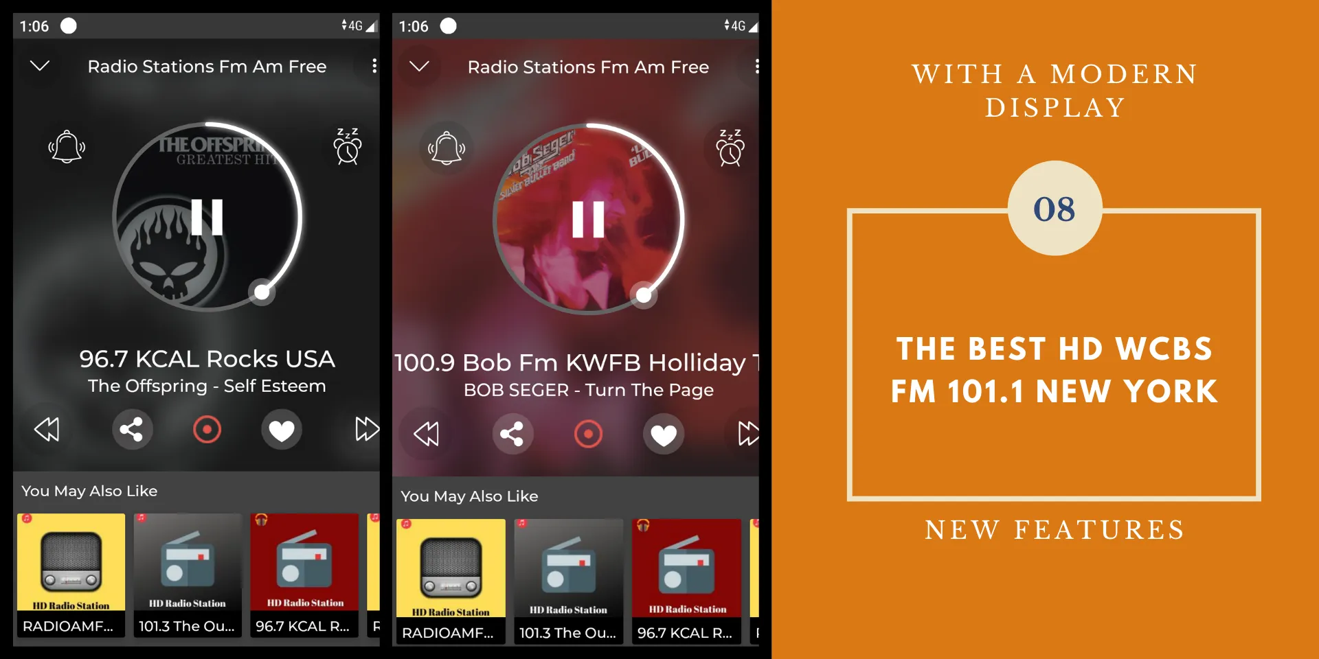 WCBS Fm 101.1  New York | Indus Appstore | Screenshot