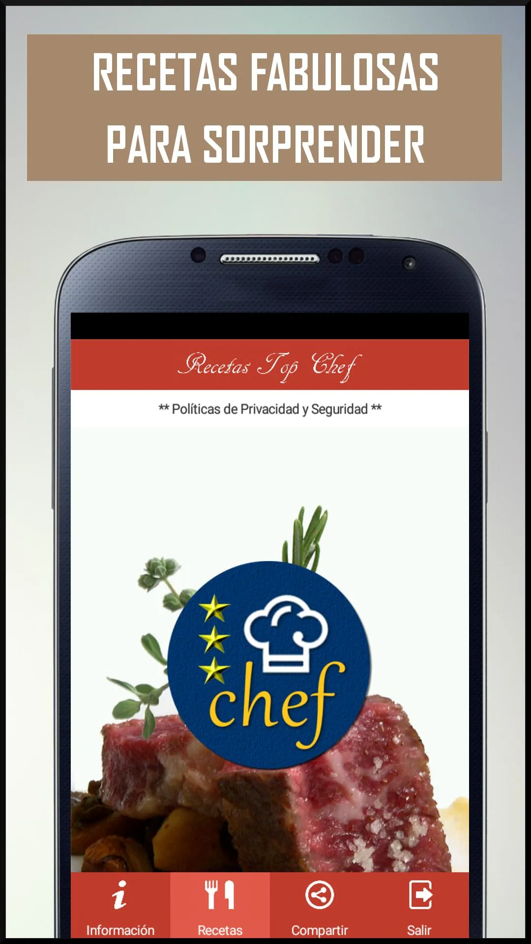 Recetas Chef | Indus Appstore | Screenshot