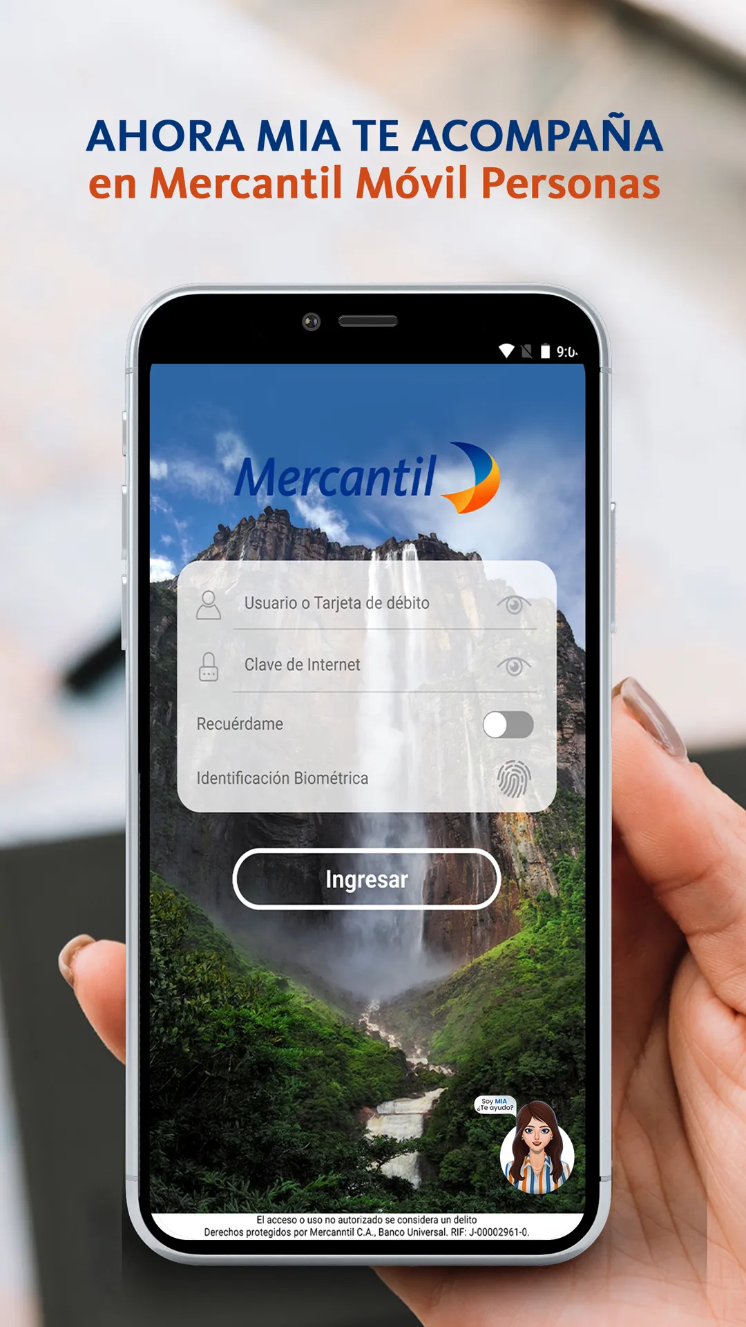 Mercantil Móvil Personas | Indus Appstore | Screenshot