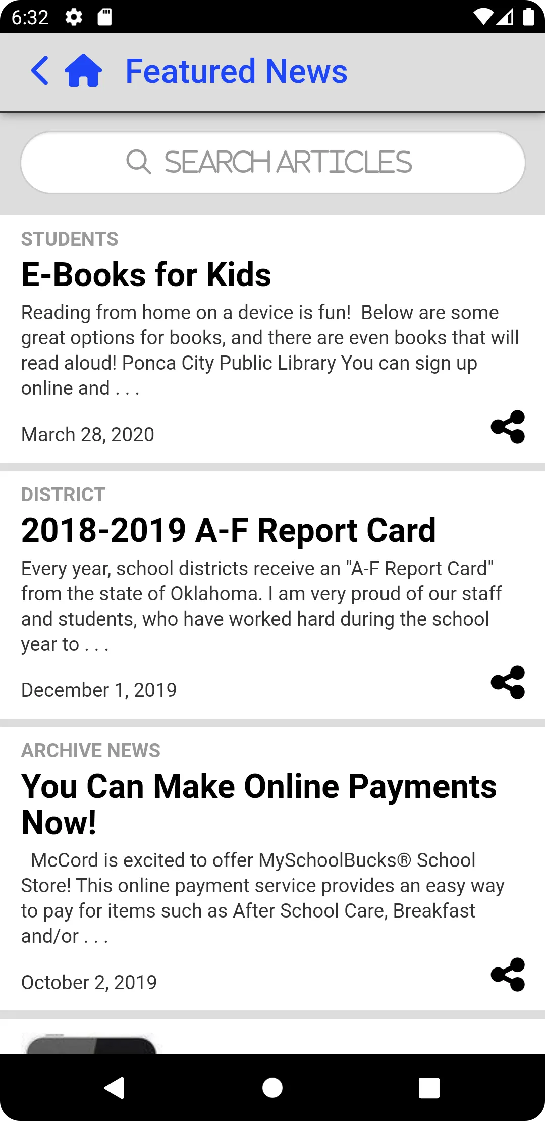 McCord Public School District | Indus Appstore | Screenshot