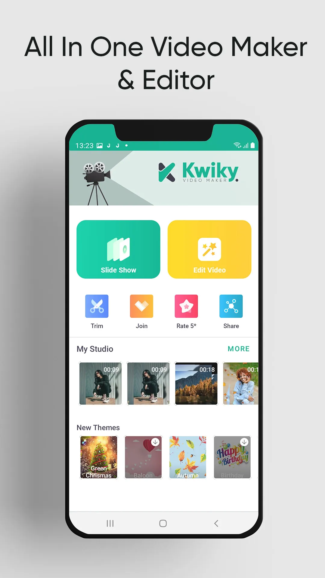 Kwiky - Photo Video Maker | Indus Appstore | Screenshot