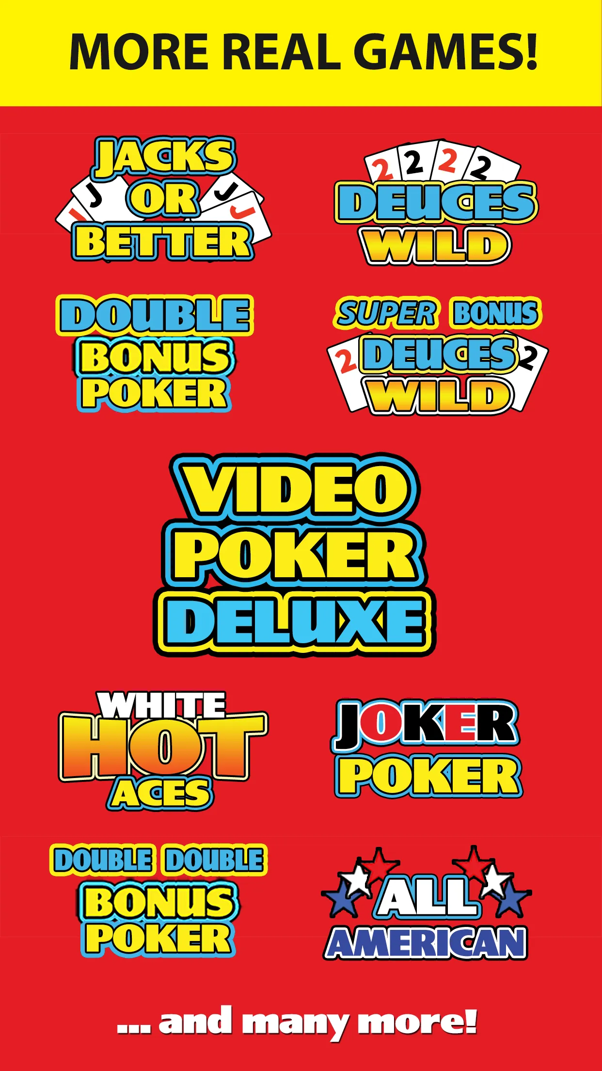 Video Poker Deluxe | Indus Appstore | Screenshot