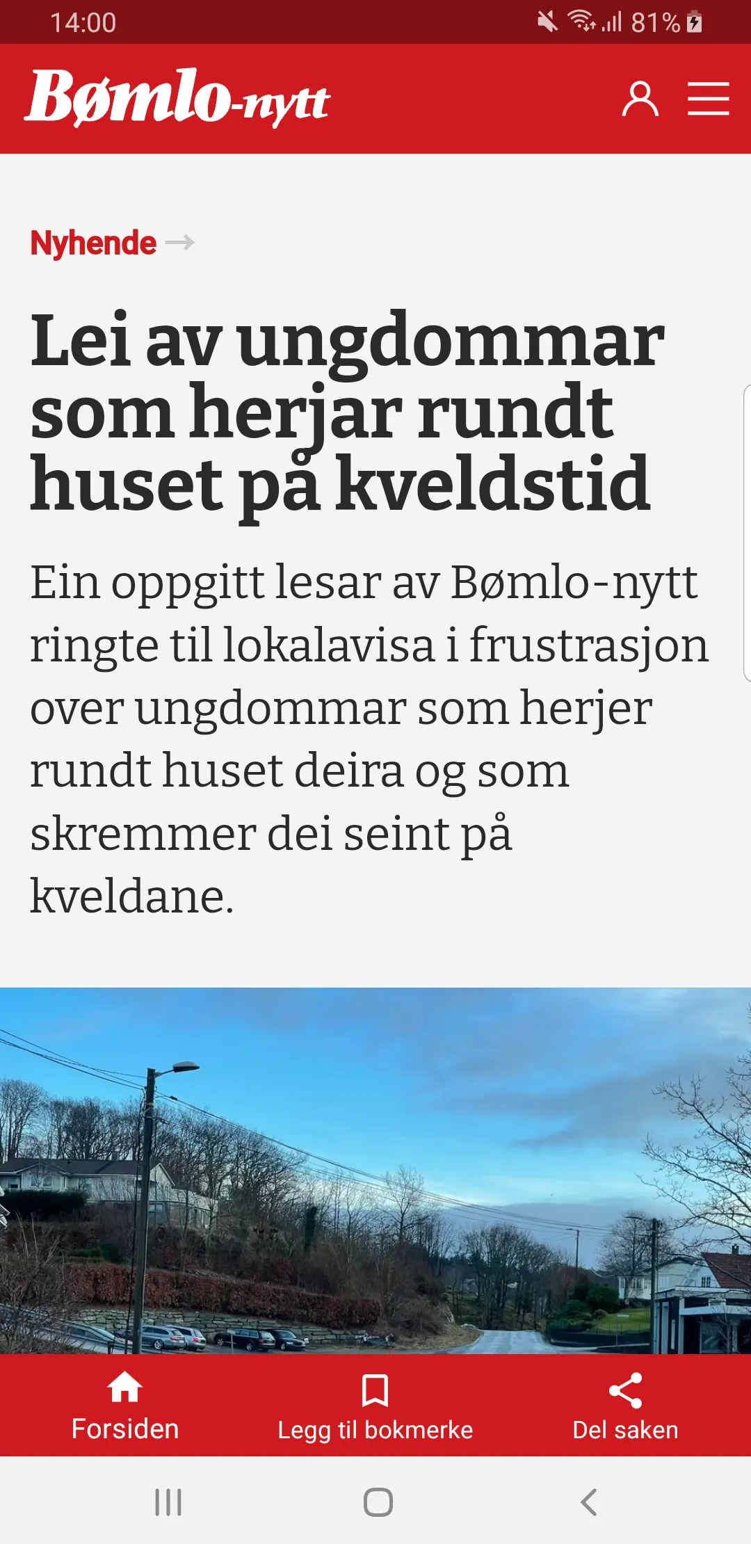 Bømlo-Nytt | Indus Appstore | Screenshot