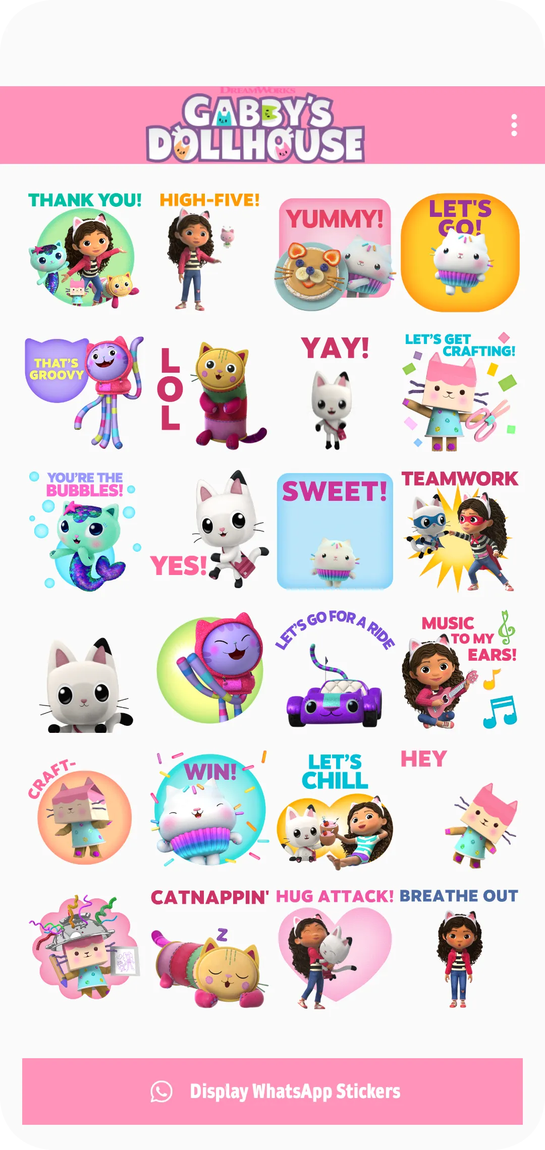 Gabby's Dollhouse Stickers | Indus Appstore | Screenshot