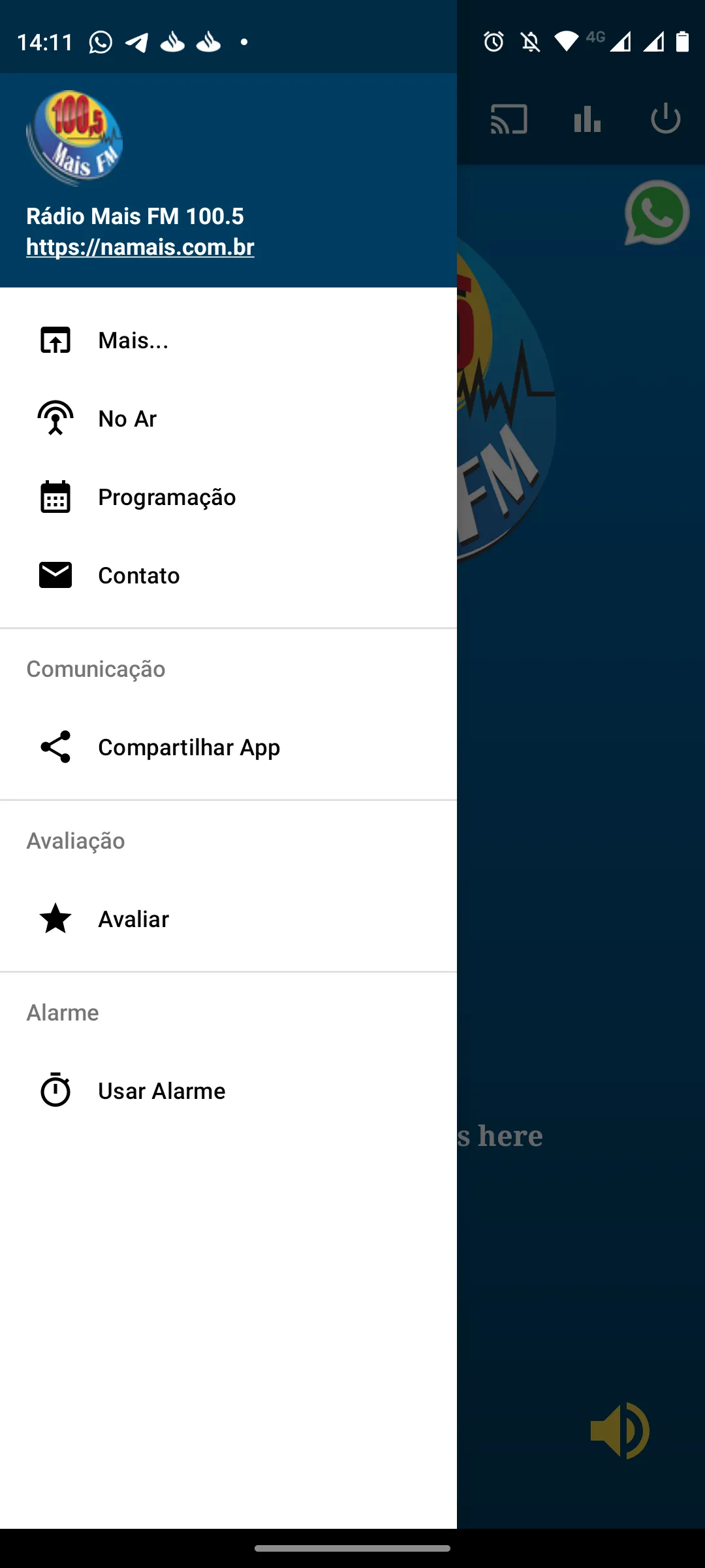 Rádio Mais FM 100.5 | Indus Appstore | Screenshot