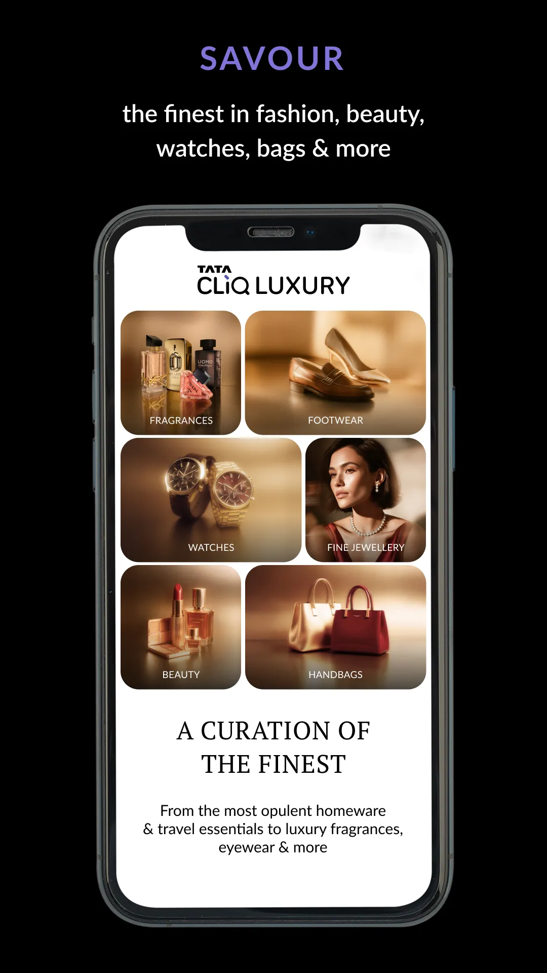 Tata CLiQ Luxury Shopping App | Indus Appstore | Screenshot