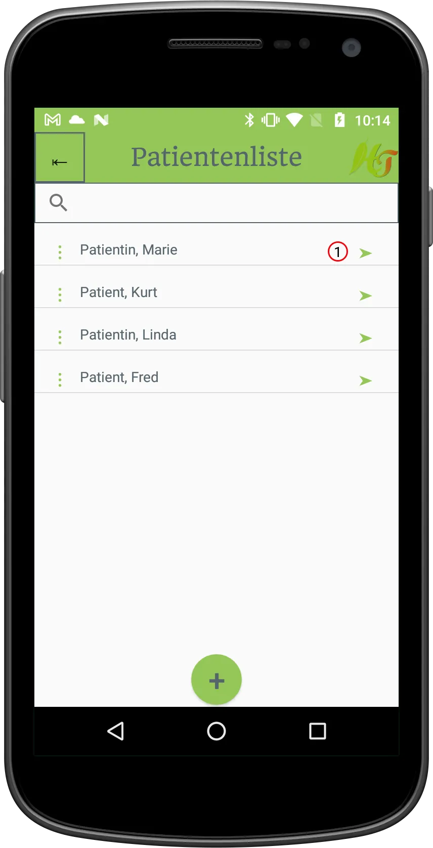 Meine Homöopathie Therapeuten | Indus Appstore | Screenshot