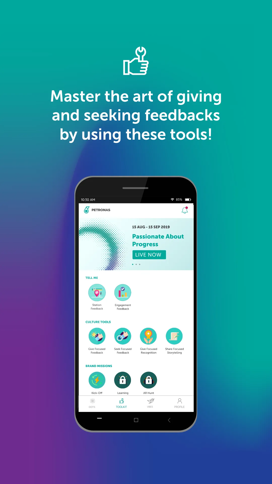 PETRONAS Dot | Indus Appstore | Screenshot