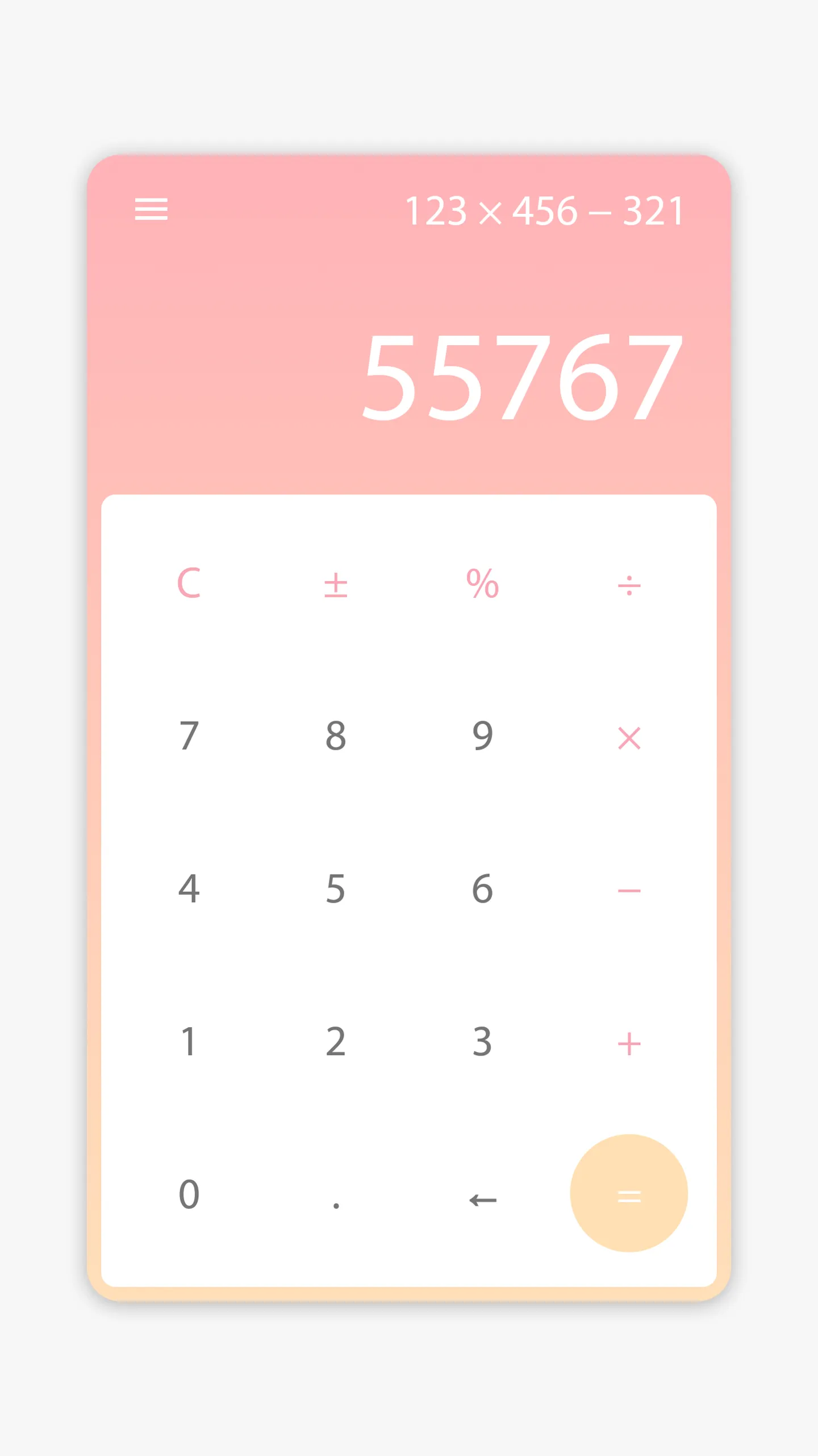 Minimal Calculator | Indus Appstore | Screenshot