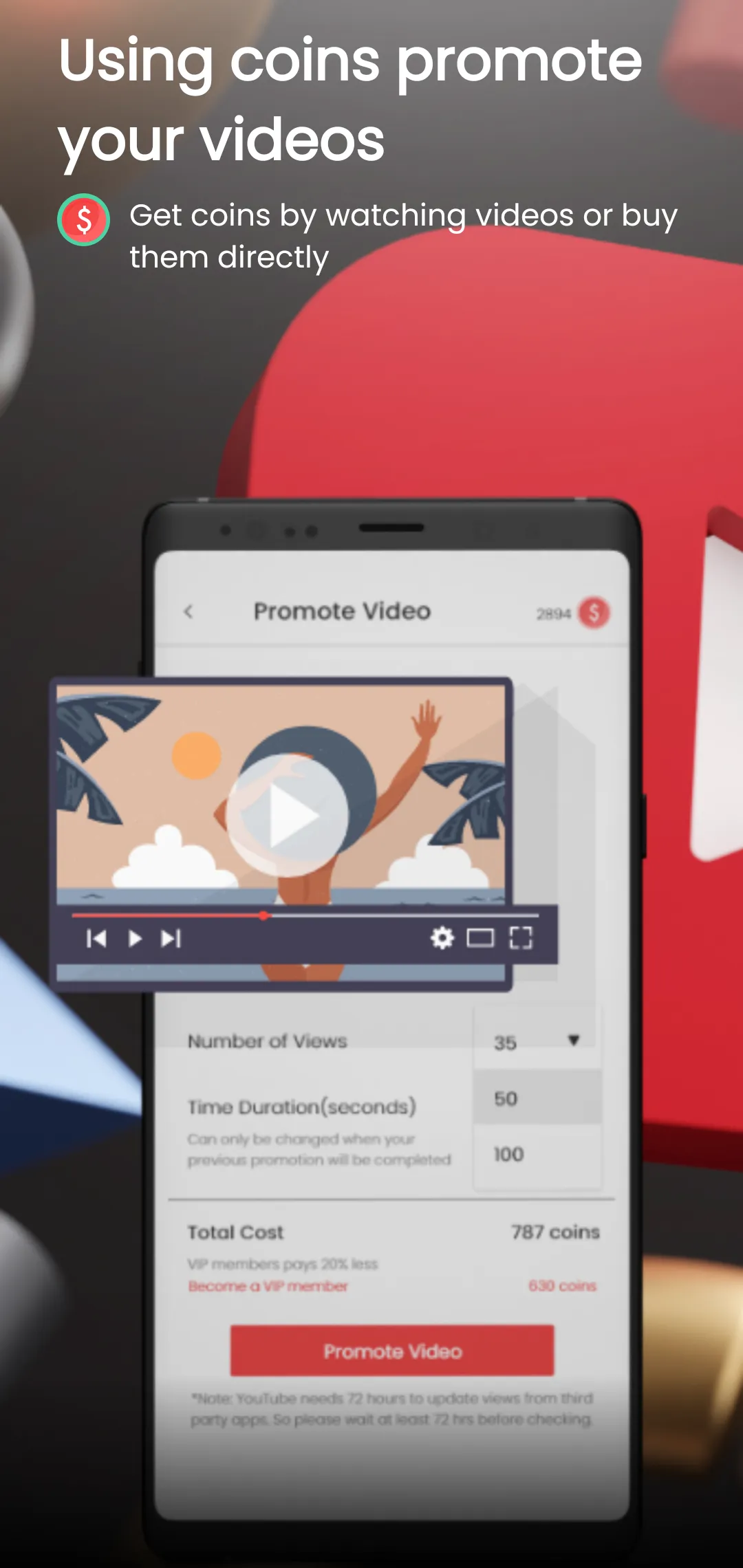 Video Promoter Views-View4View | Indus Appstore | Screenshot