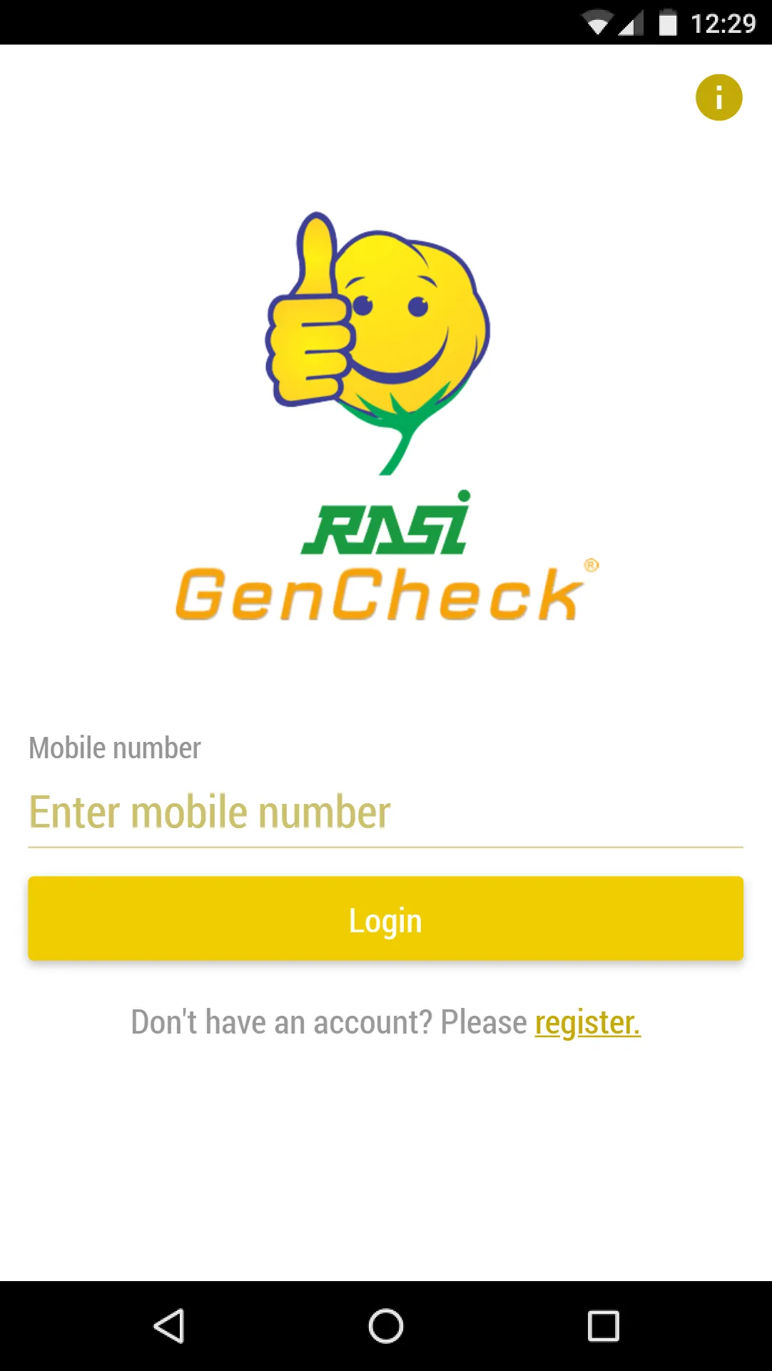 RASI GenCheck | Indus Appstore | Screenshot