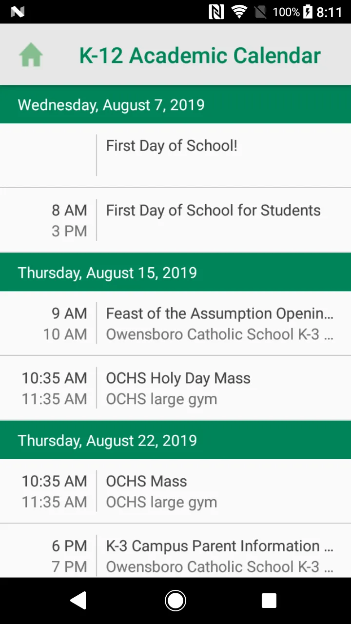 Owensboro Catholic Schools | Indus Appstore | Screenshot