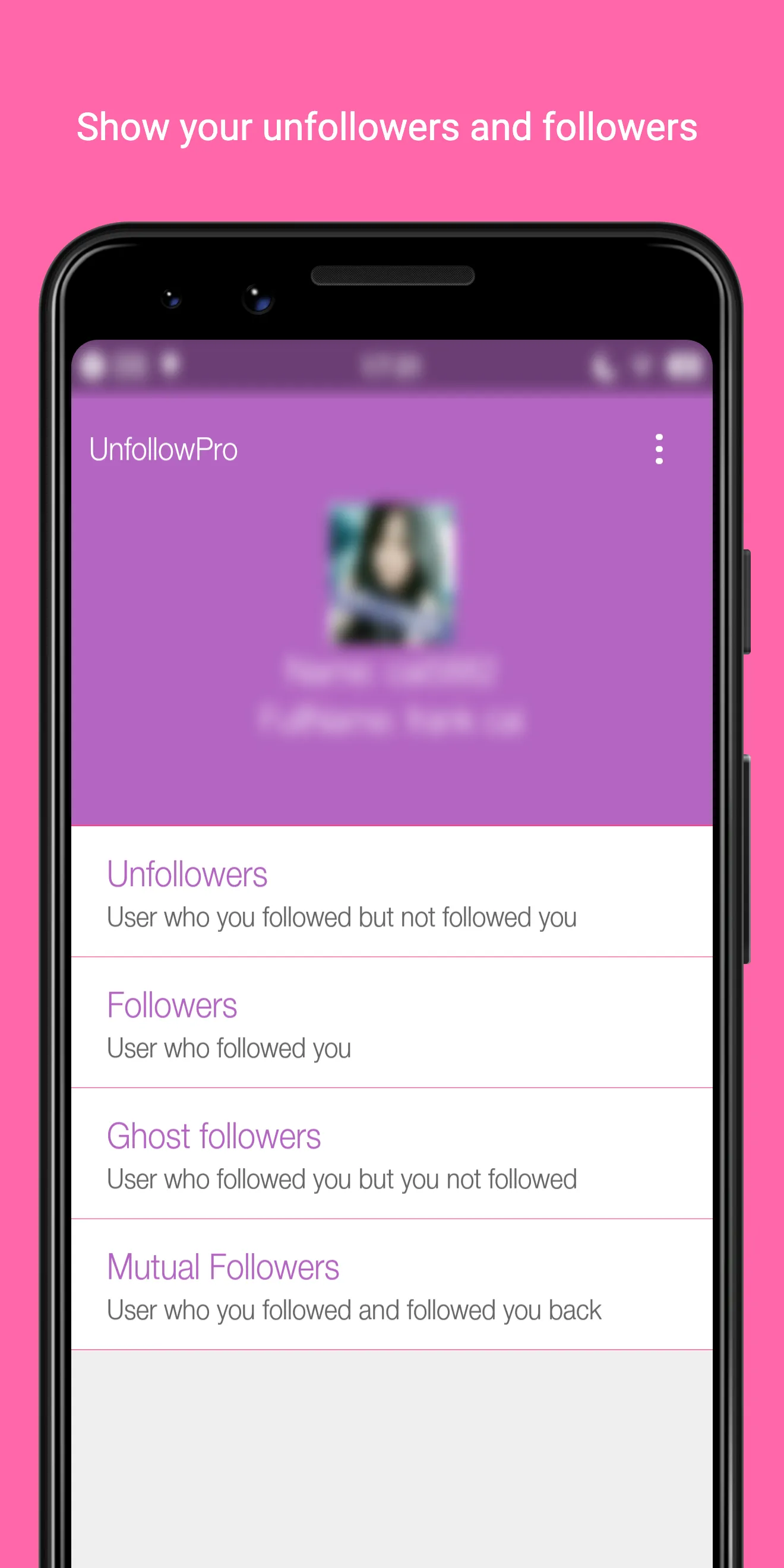 Unfollowers  &  Followers | Indus Appstore | Screenshot