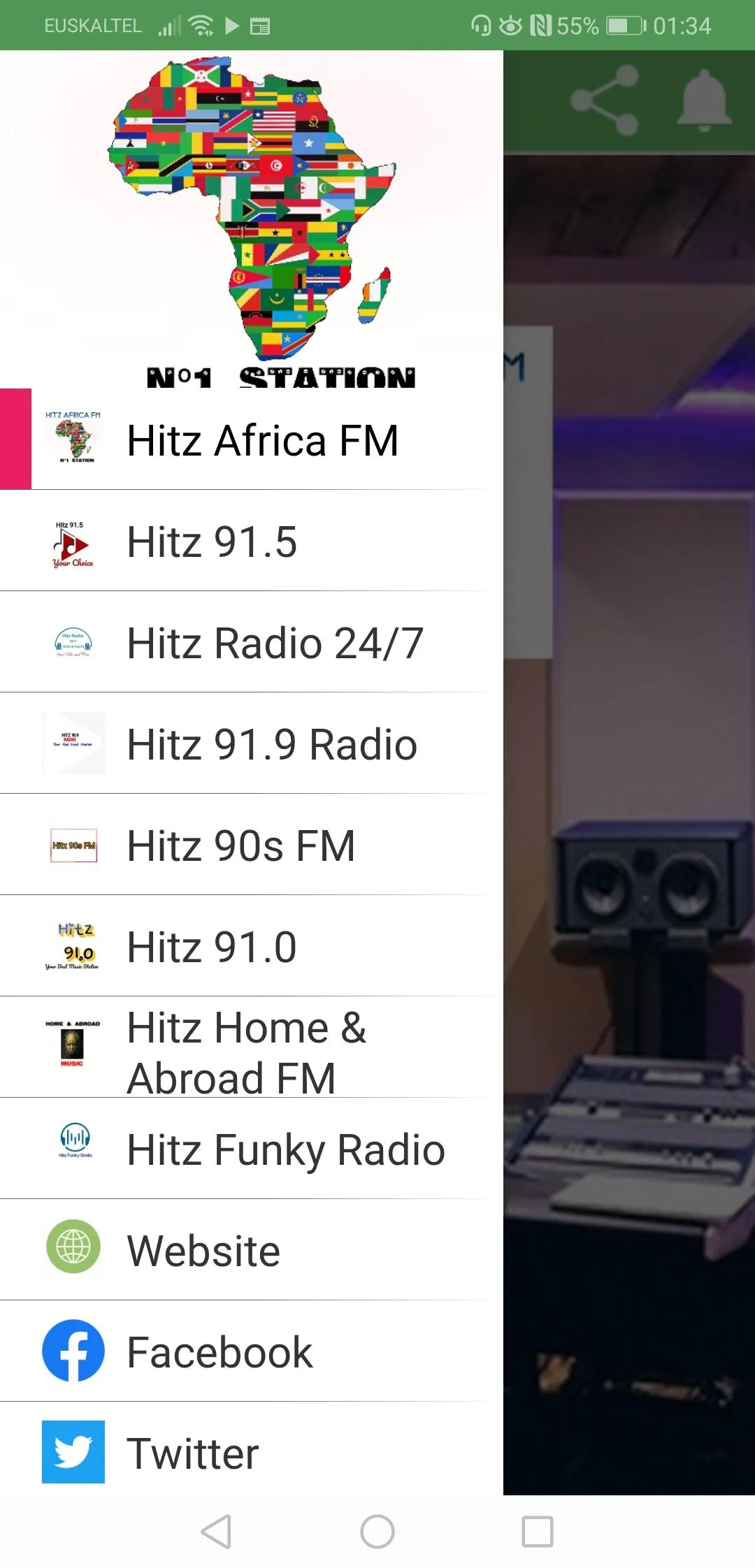 Hitz Africa FM | Indus Appstore | Screenshot