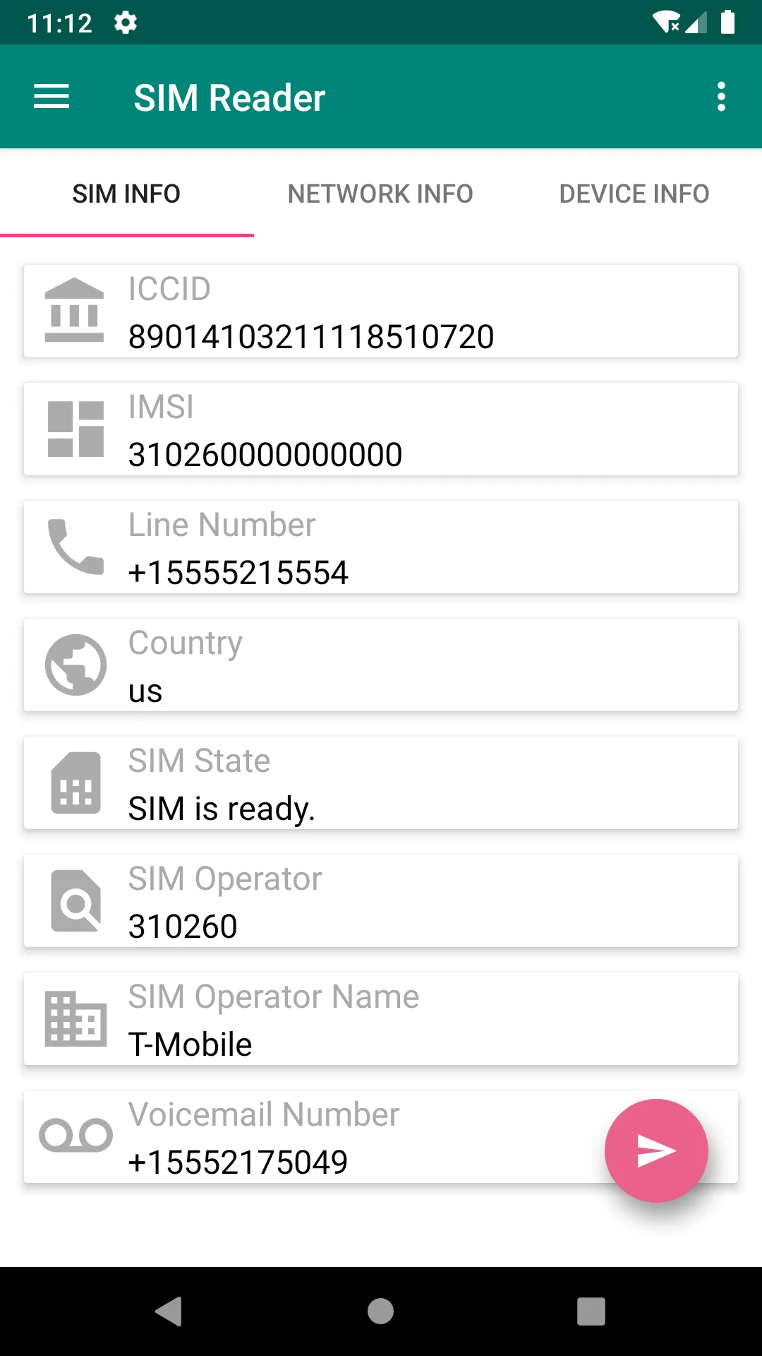 SIM Reader | Indus Appstore | Screenshot