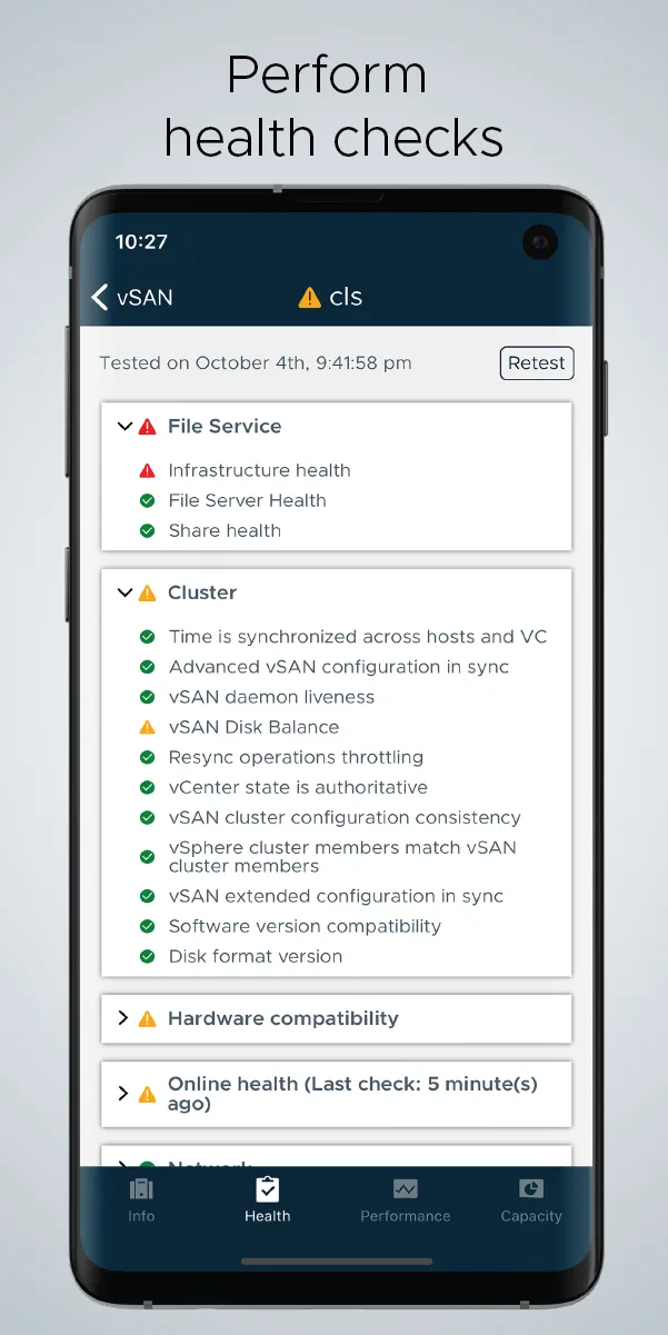 VMware vSAN Live | Indus Appstore | Screenshot